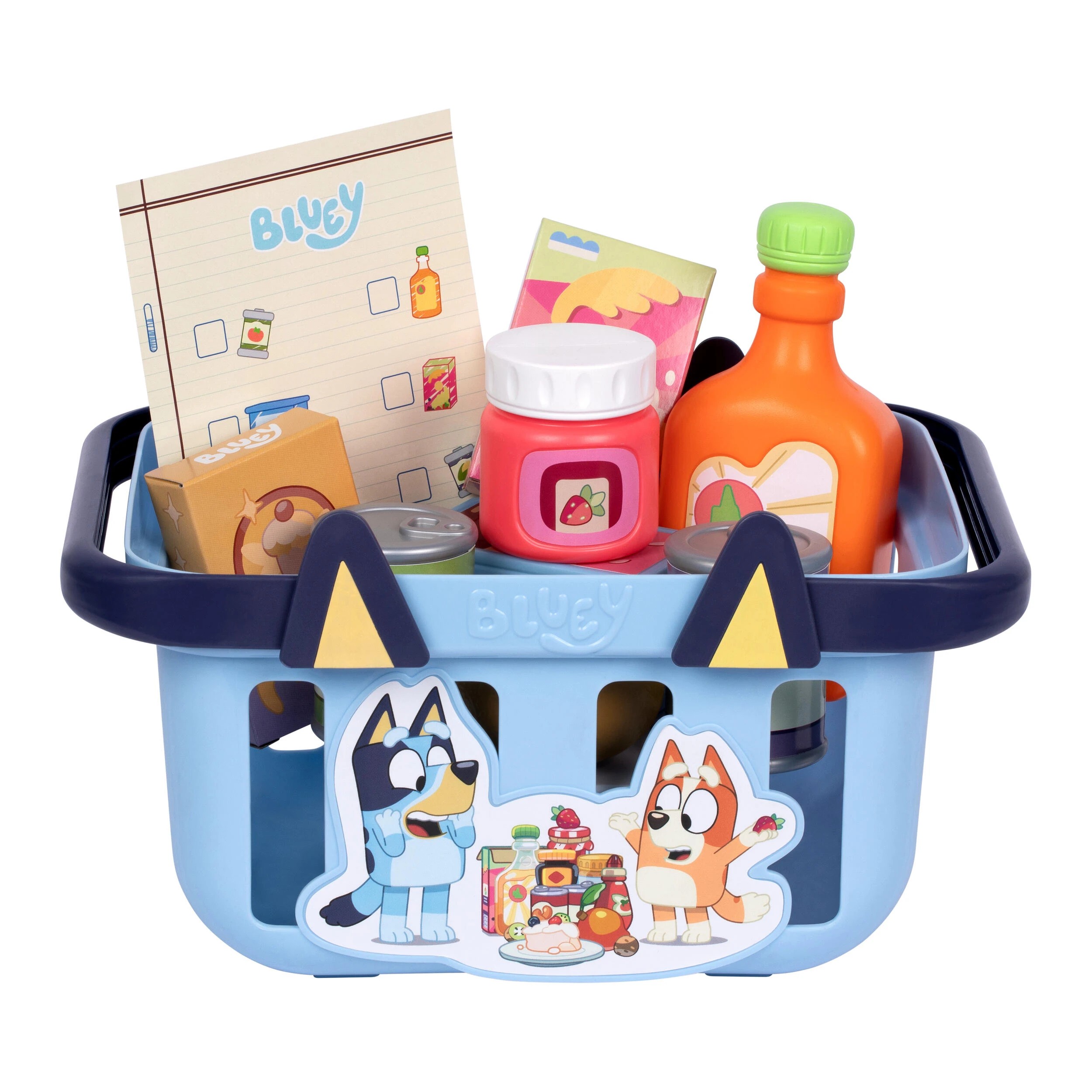 1 Bluey Shopping Basket Playset, 1 of 6