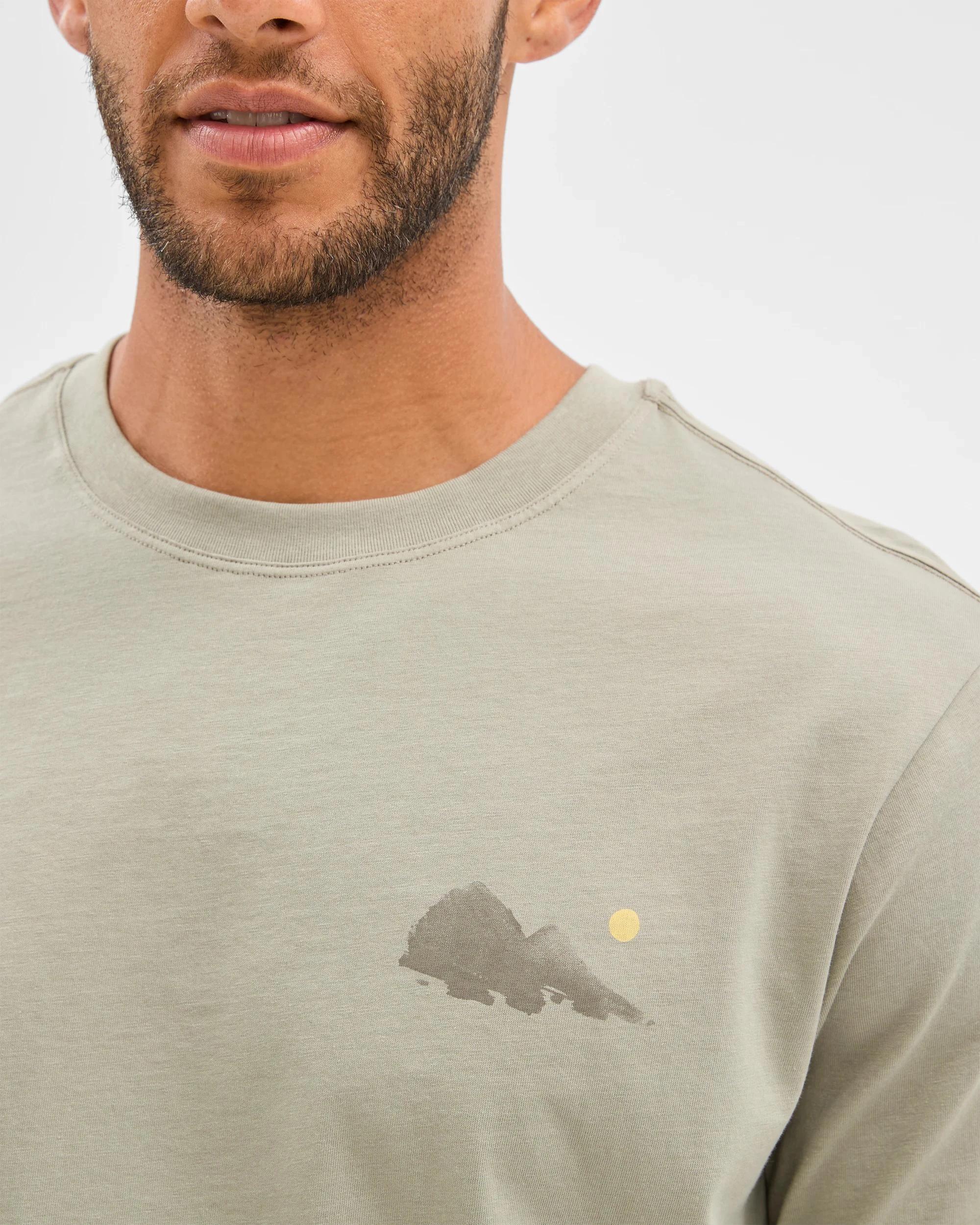 6 Target Australian Cotton Print T-Shirt PUTTY WATERCOLOUR, 6 of 6