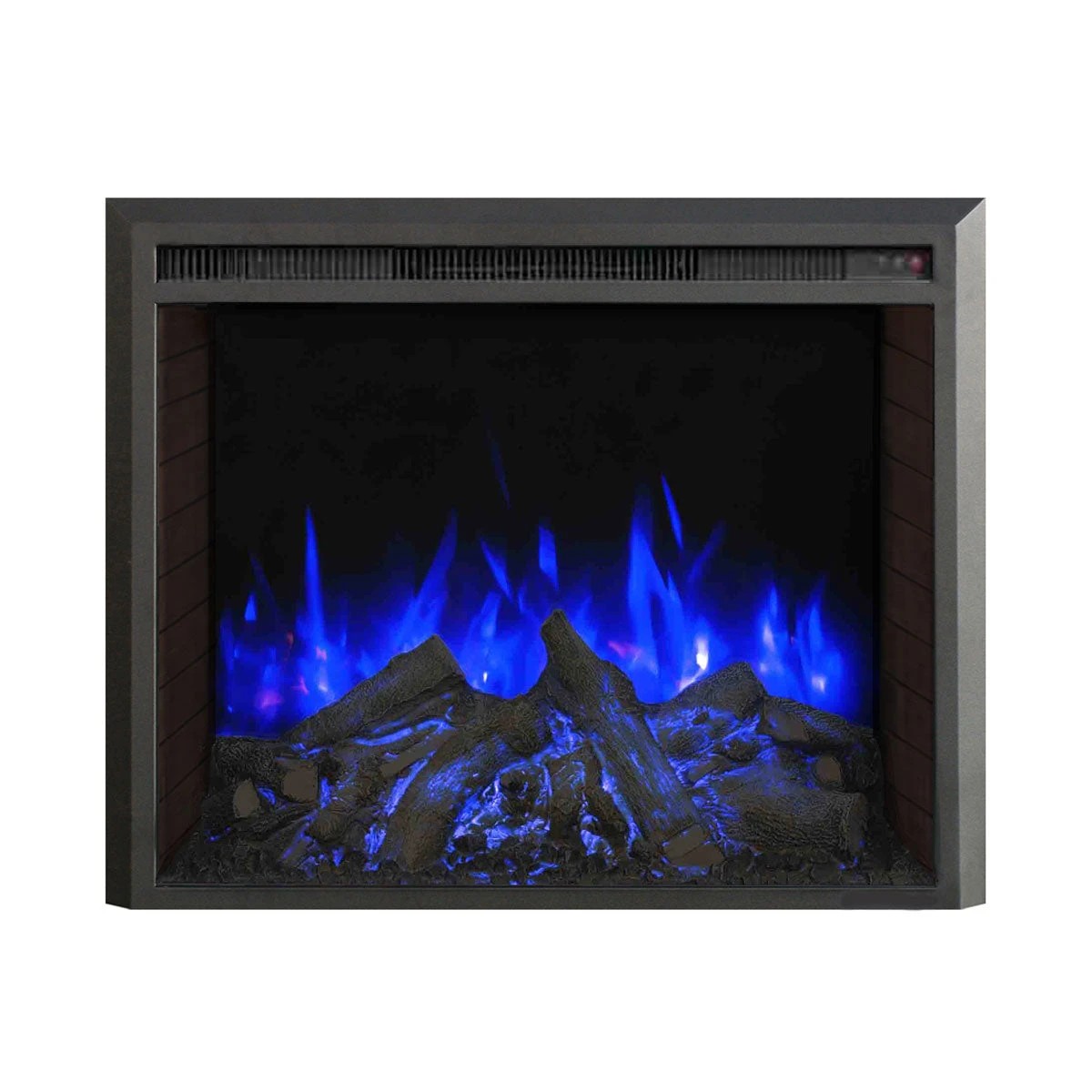 6 Moda Living Starlight 30 inch Electric Fireplace Insert - Black, 6 of 7