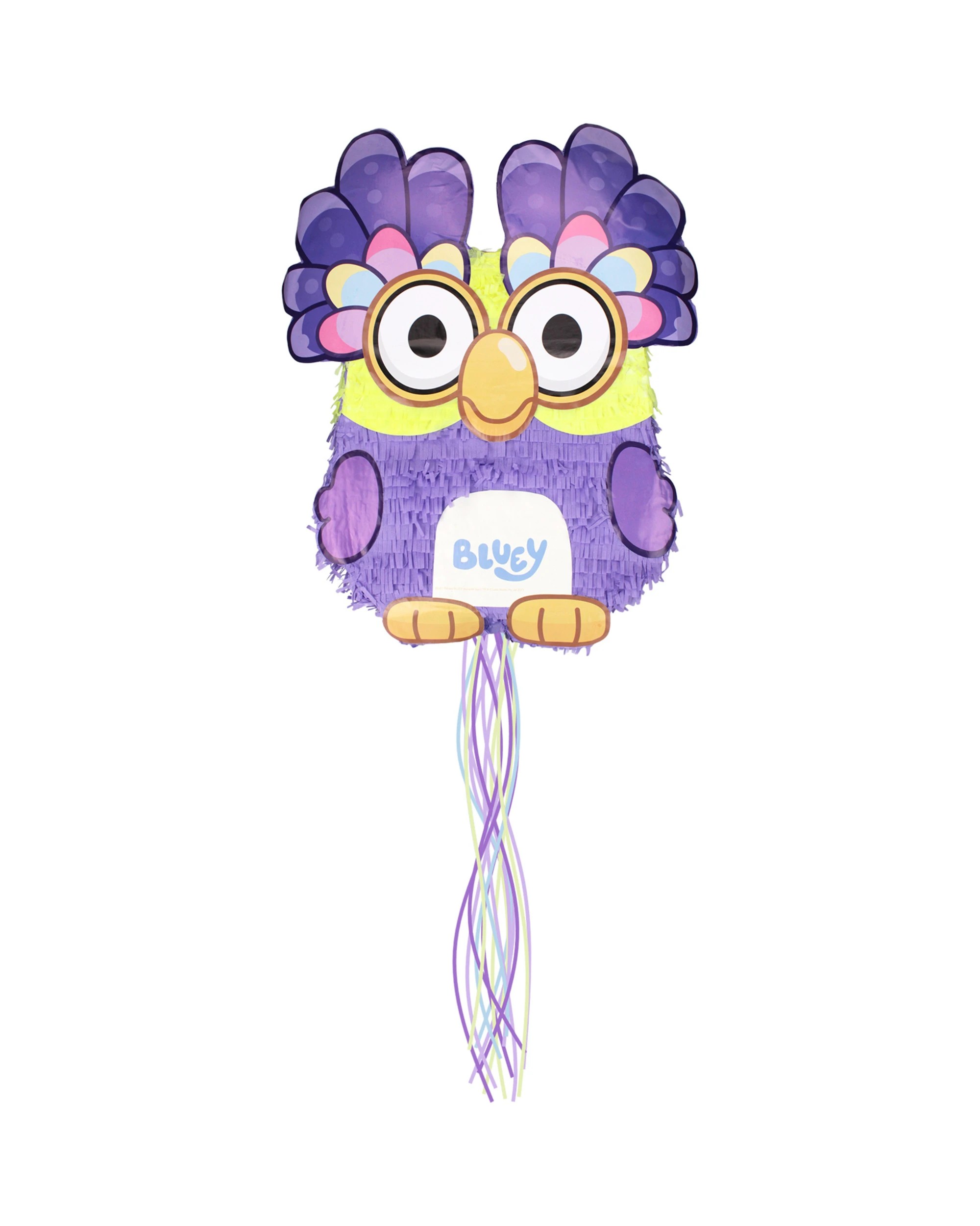 1 CCDS Bluey Chattermax Pull String Pinata - Purple, 1 of 4