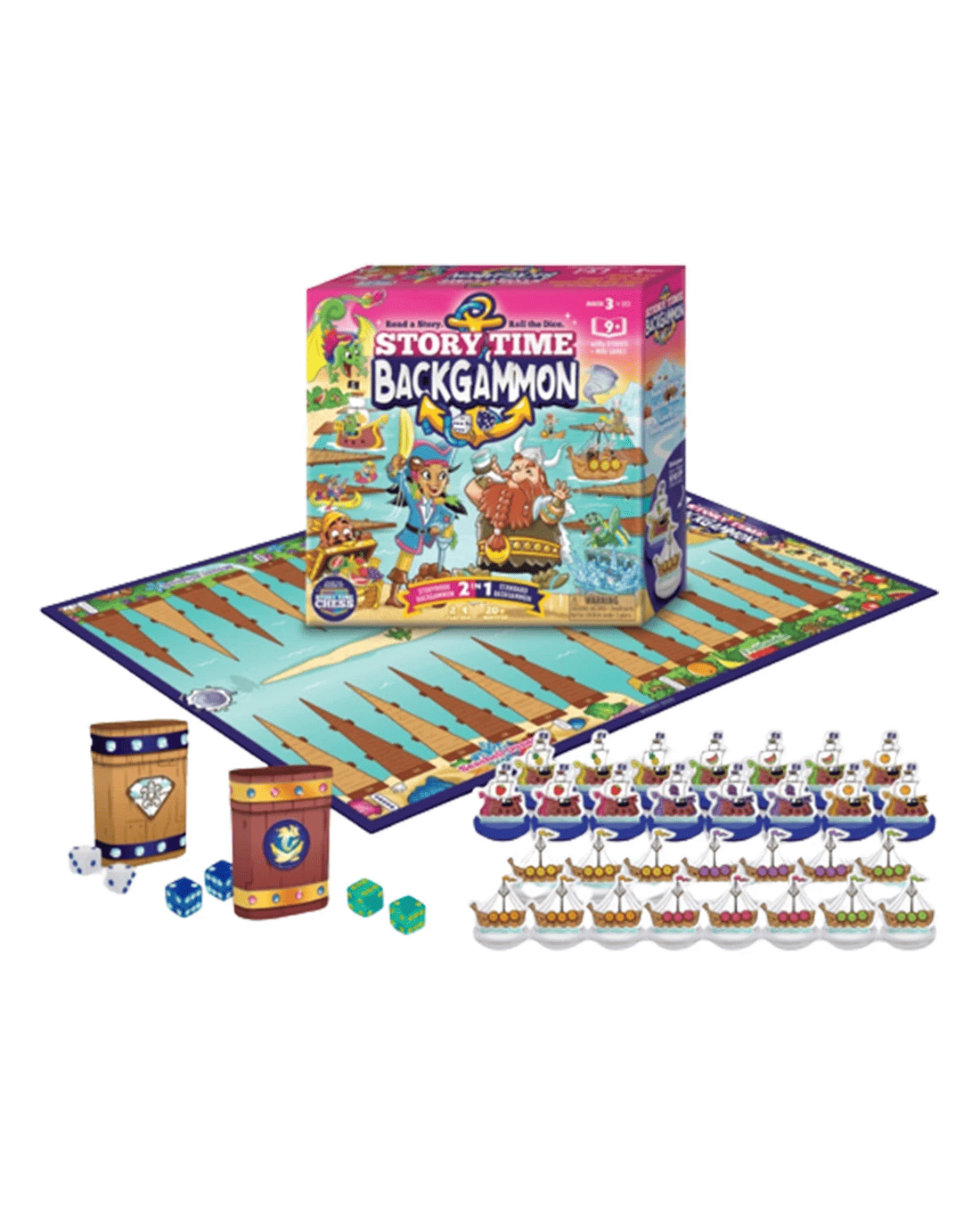 Thinking Cup Games Story Time Backgammon - Kmart