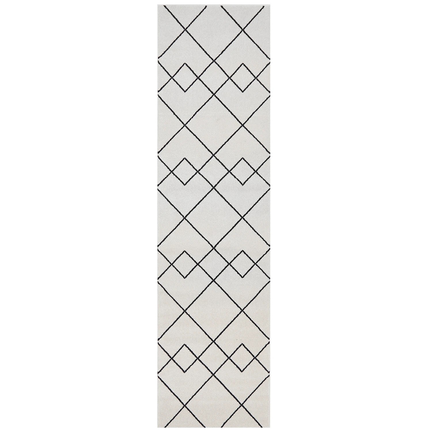 2 Common Ground Rugs Elysium Diego 300x80cm - Medium Runner Power Loomed Pet Friendly Rug - Natural, 2 of 4