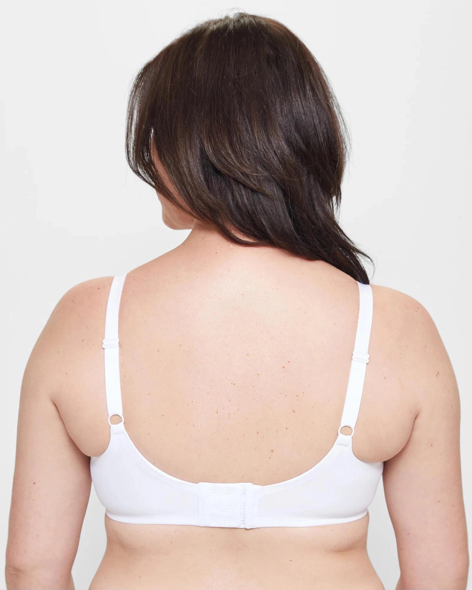 2 Target Lace Minimiser Bra WHITE, 2 of 2