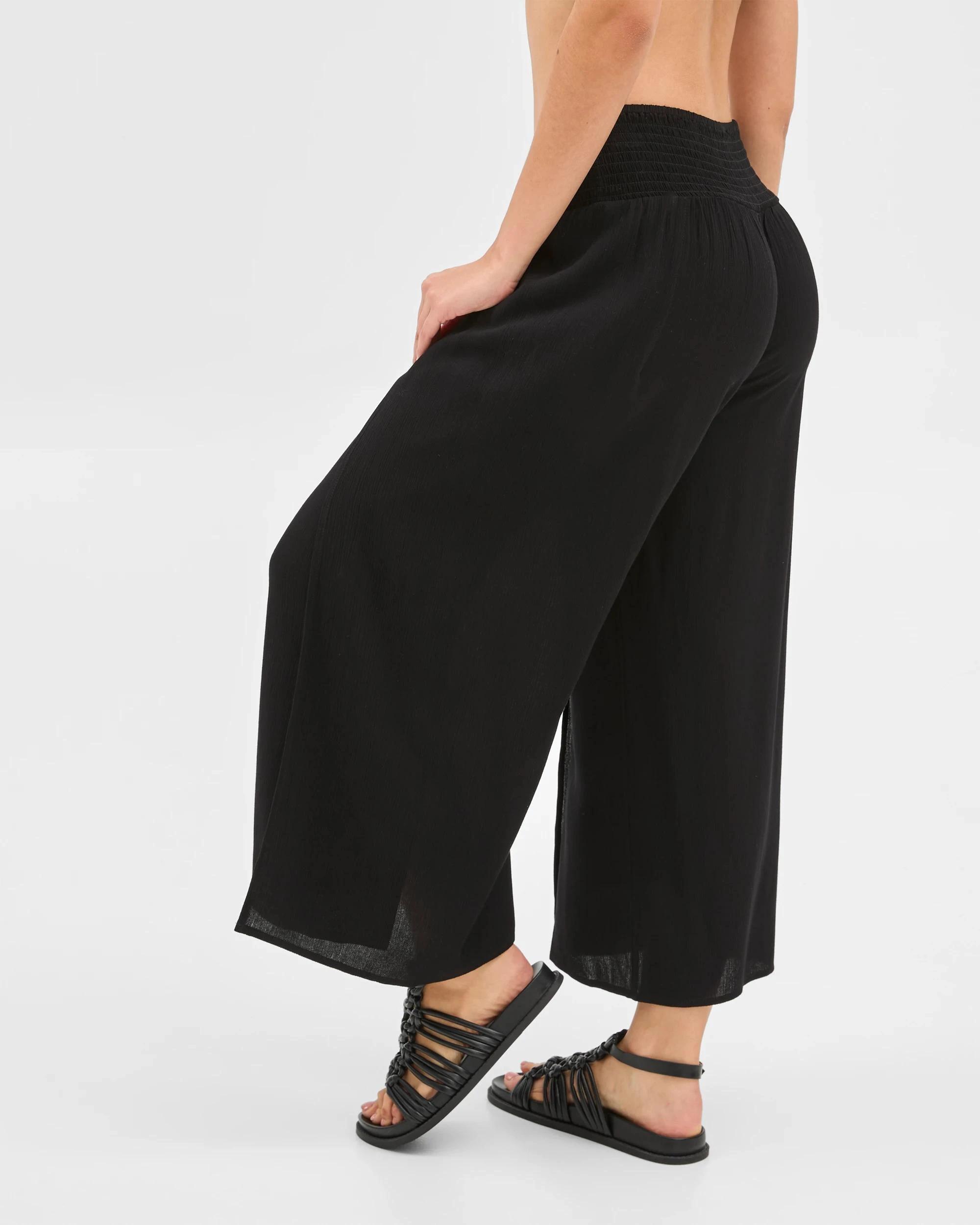 3 Target Resort Split Pants BLACK, 3 of 5