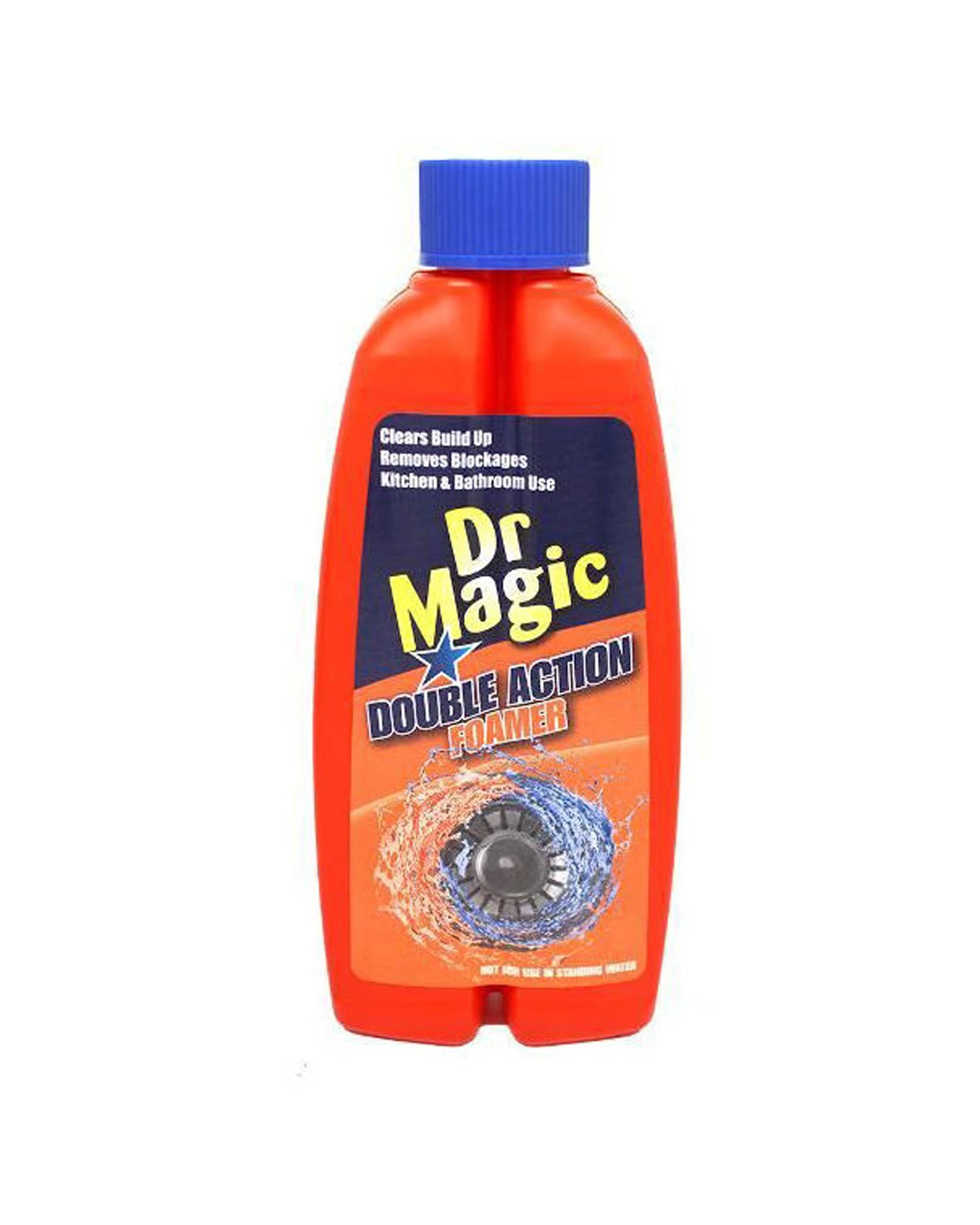 2 Dr Magic 6PK Double Action Foamer Drain Cleaner Liquid Cleaning Detergent 500ml - Multi, 2 of 2