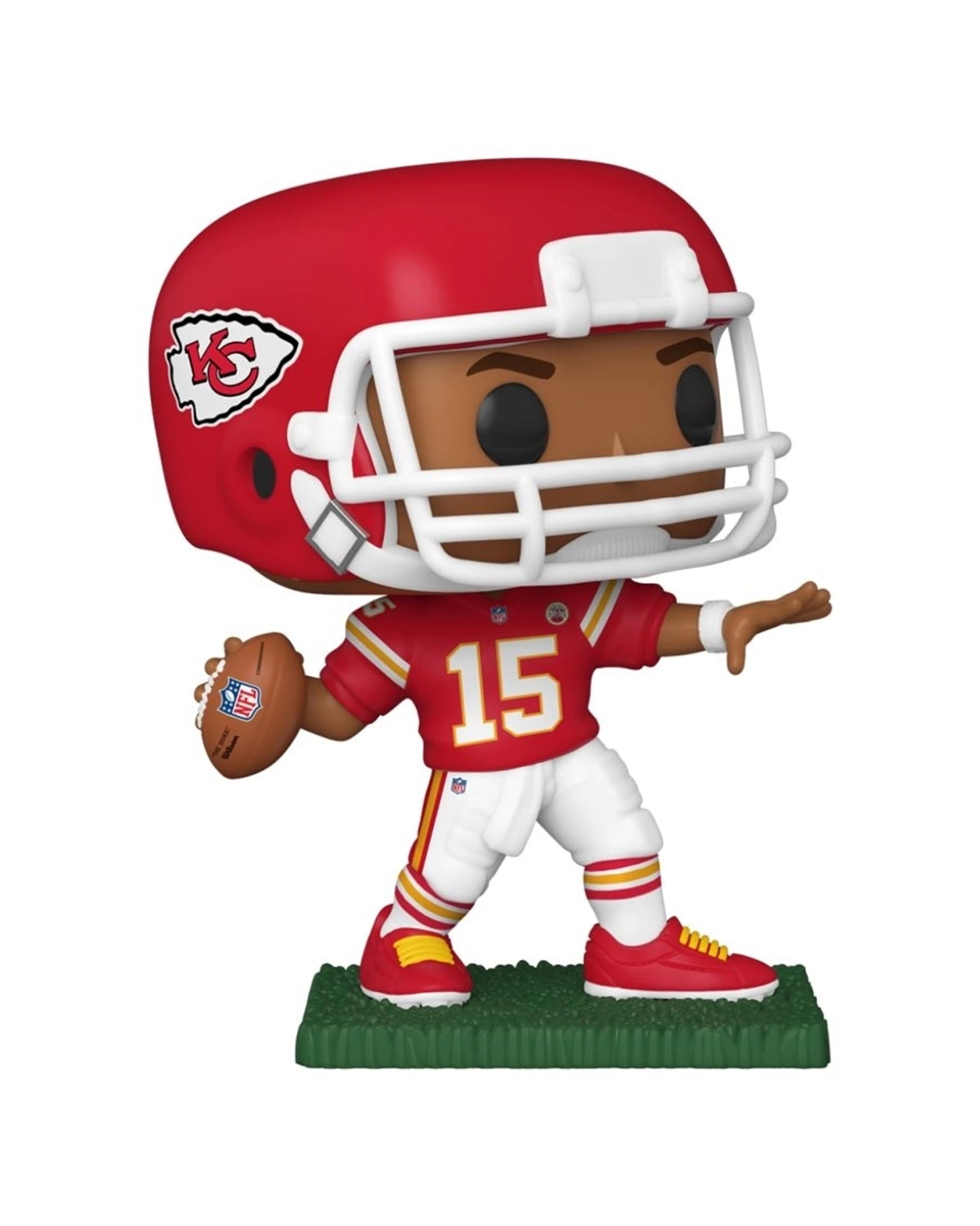 2 Pop NFL Pop Vinyl Patrick Mahomes Action Figure 10cm Plastic Collectible - Red, 2 of 3