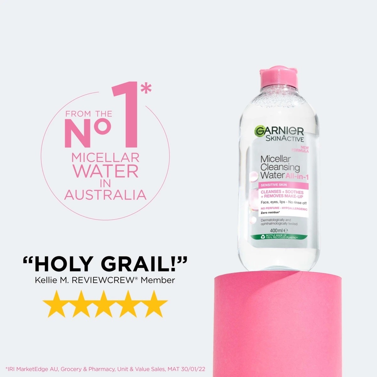 2 Garnier SkinActive All in 1 Micellar Cleansing Water 700ml, 2 of 6