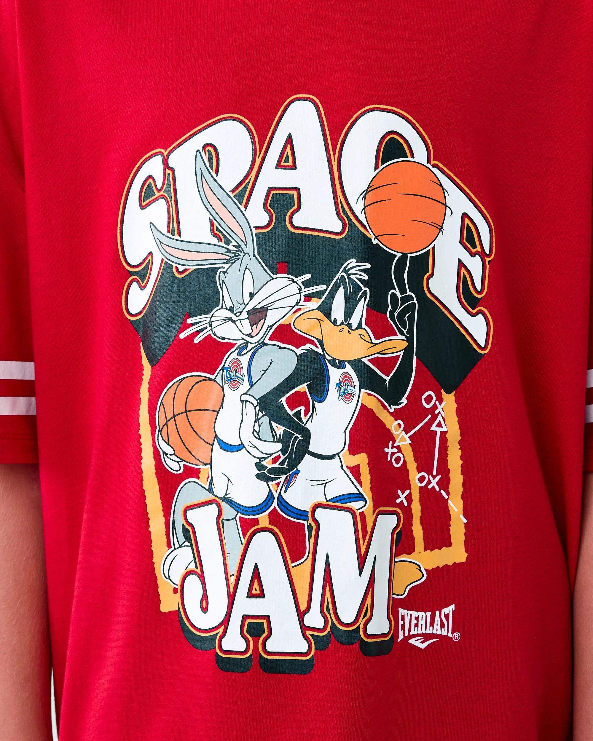 5 Everlast Kids Basketball T-shirt Red, 5 of 9