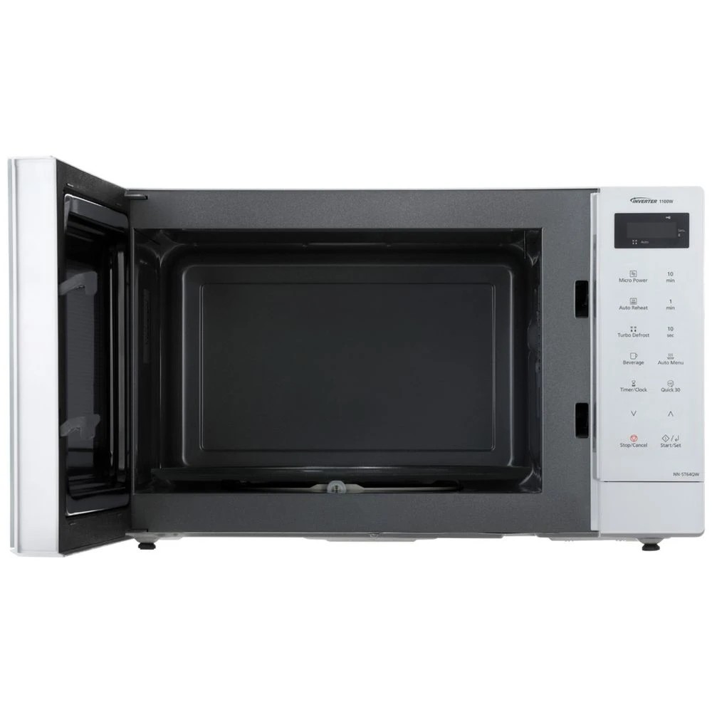 2 Panasonic 32L Inverter Microwave White, 2 of 6