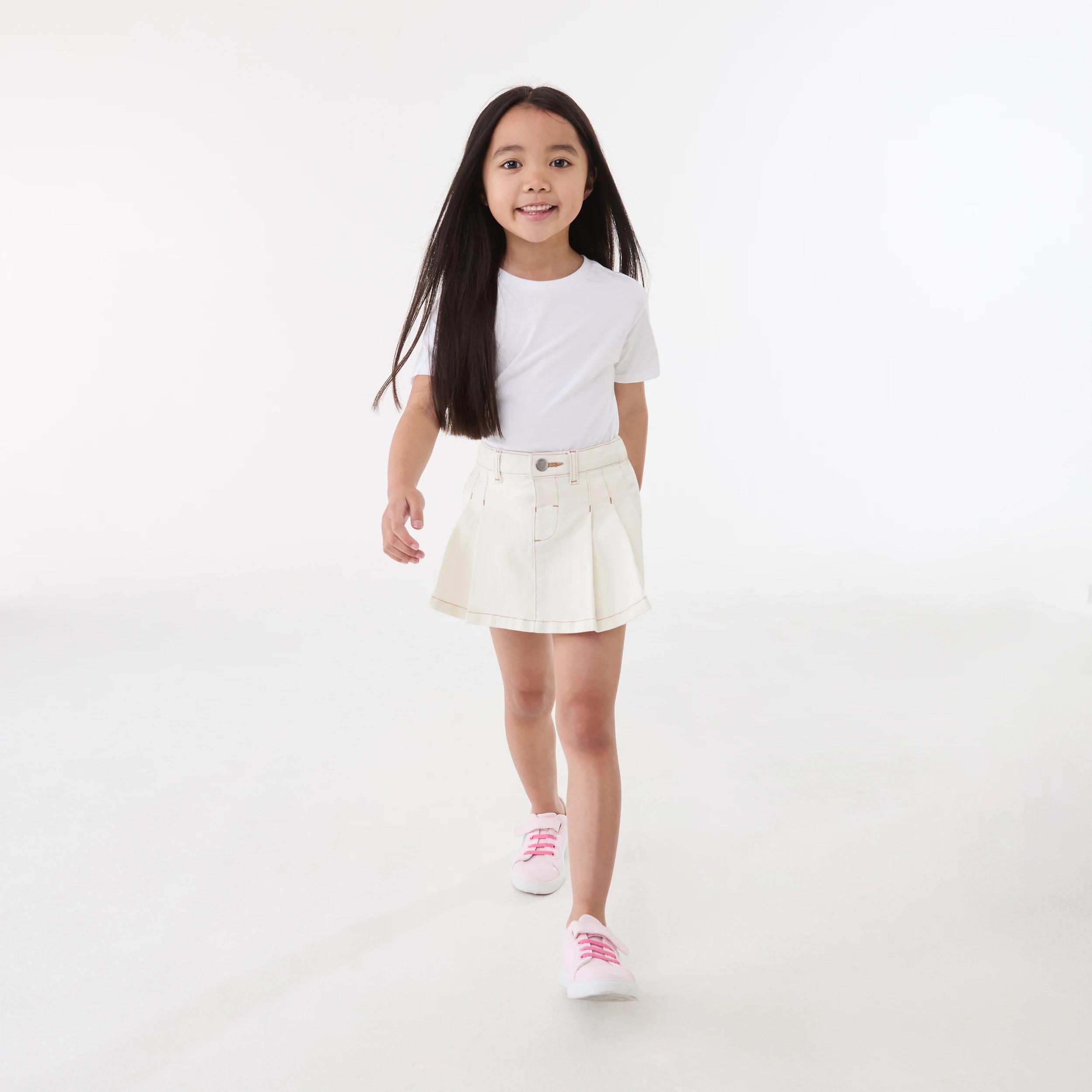 5 Denim Skort Ecru, 5 of 6