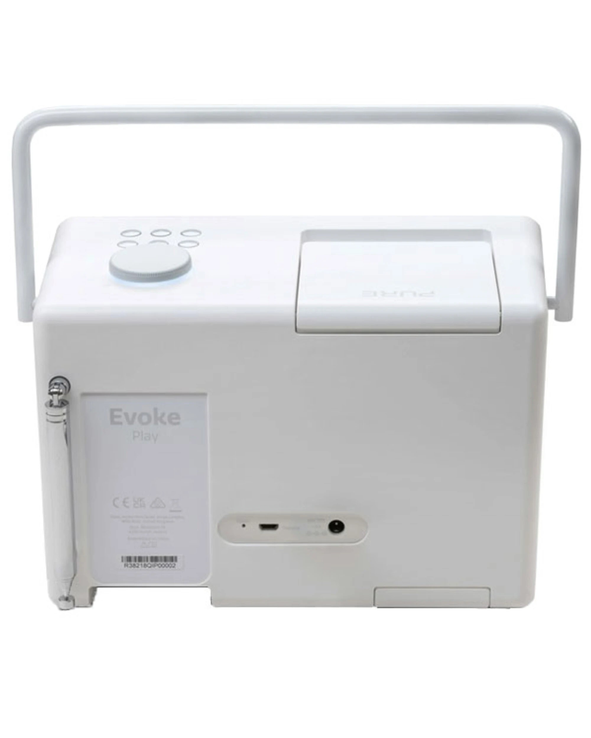 4 Pure Evoke Play Portable DAB+/FM Radio - Cotton White, 4 of 5