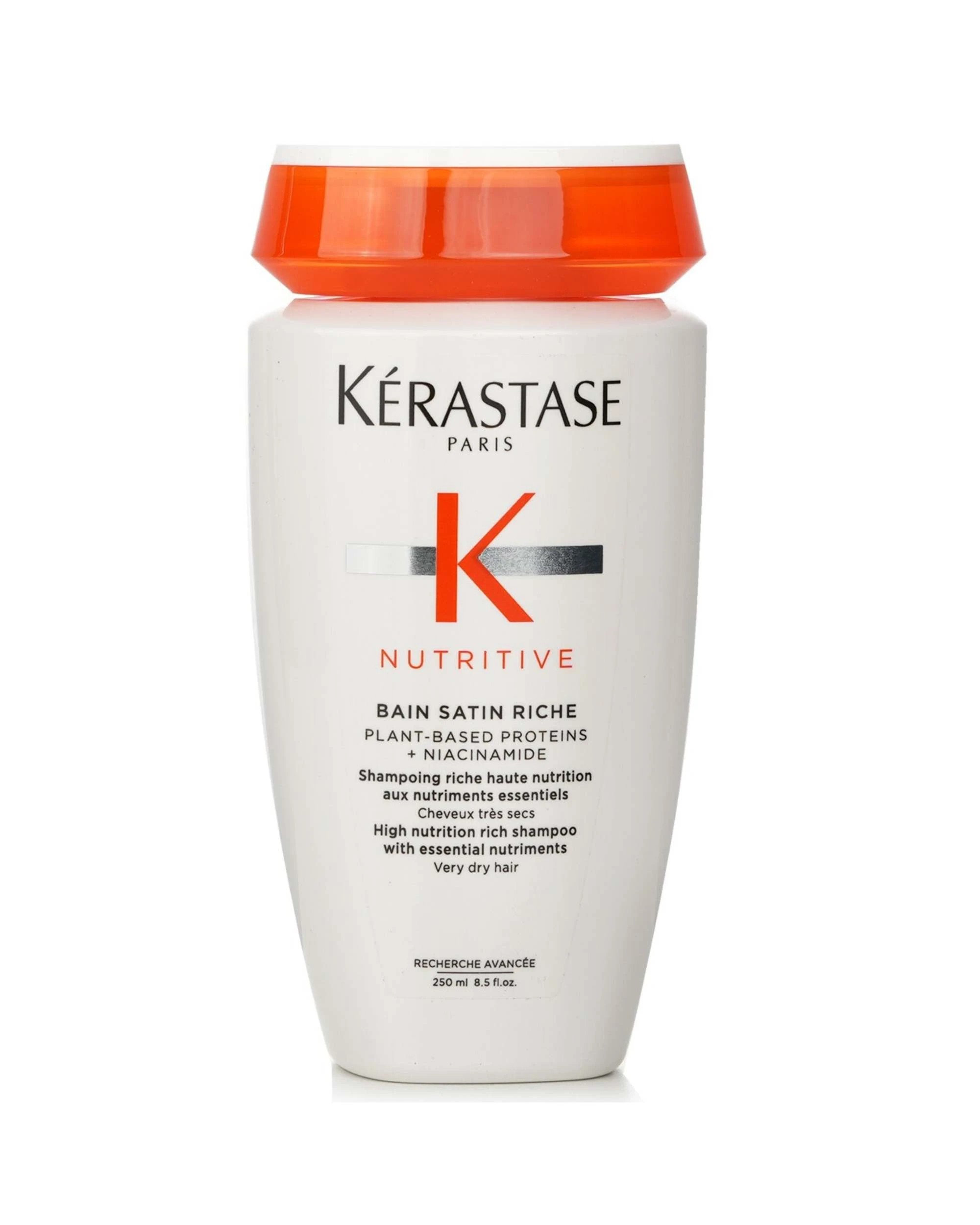 1 Kerastase Nutritive Bain Satin Riche High Nutrition Rich Shampoo With Essential Nutriments (Very Dry Hair)  250ml/8.5oz, 1 of 4