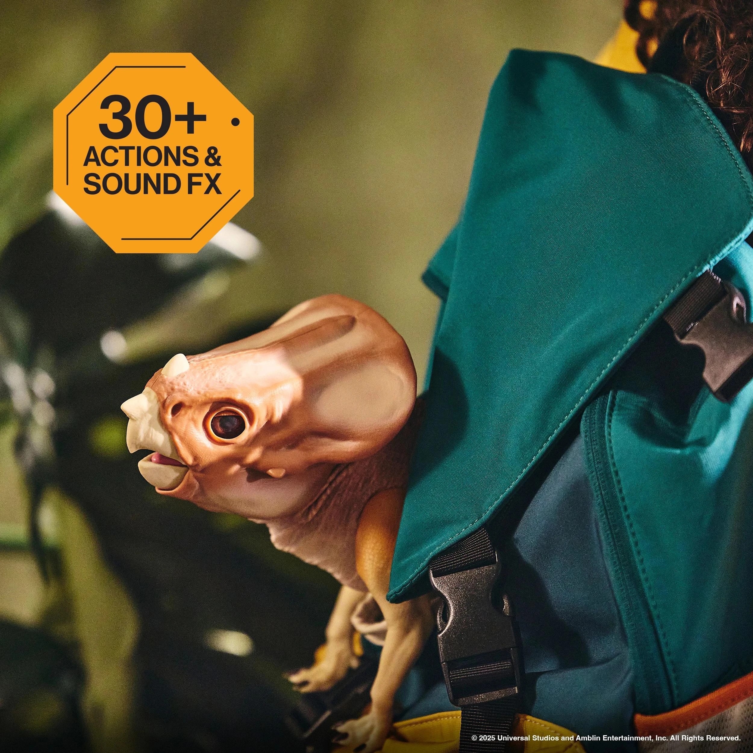 9 Jurassic World Rebirth Aquilops Dolores Deluxe Puppetronics Interactive Dinosaur Toy - Multi, 9 of 9