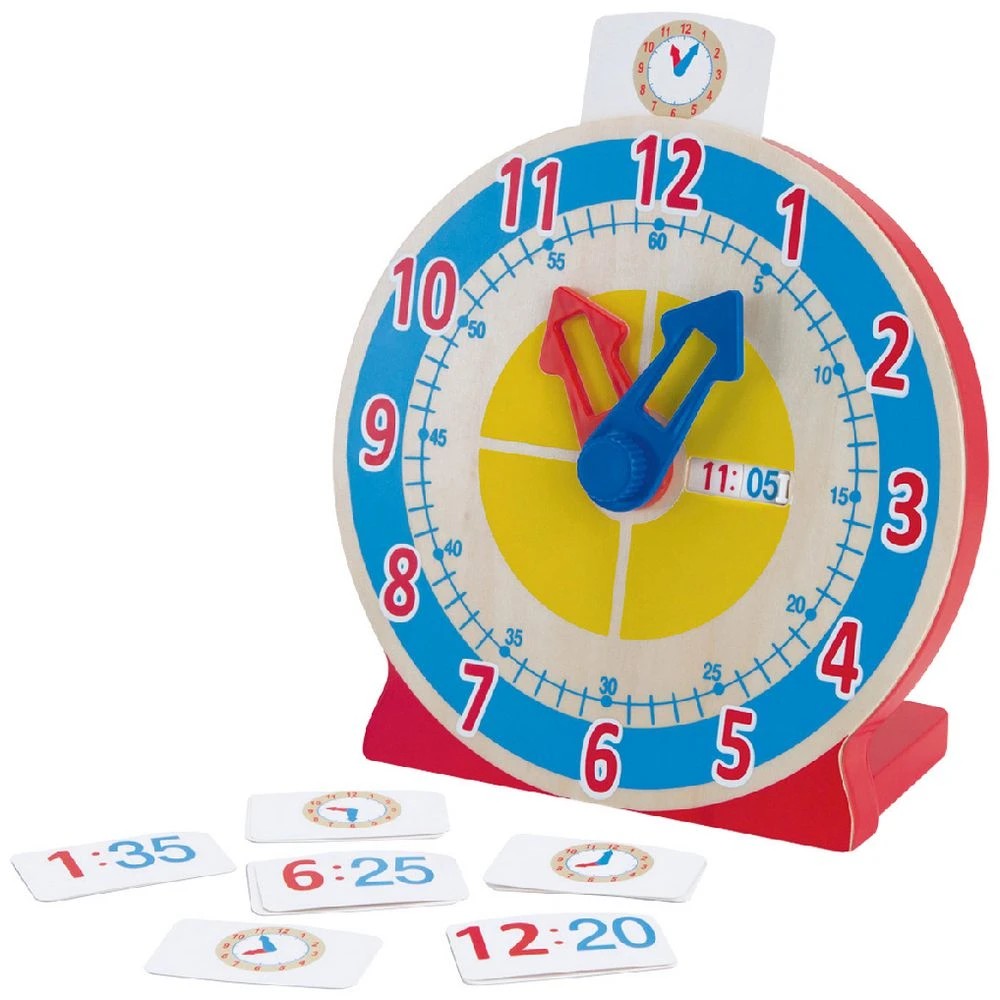 1 Melissa & Doug Turn and Tell Clock, 1 of 3