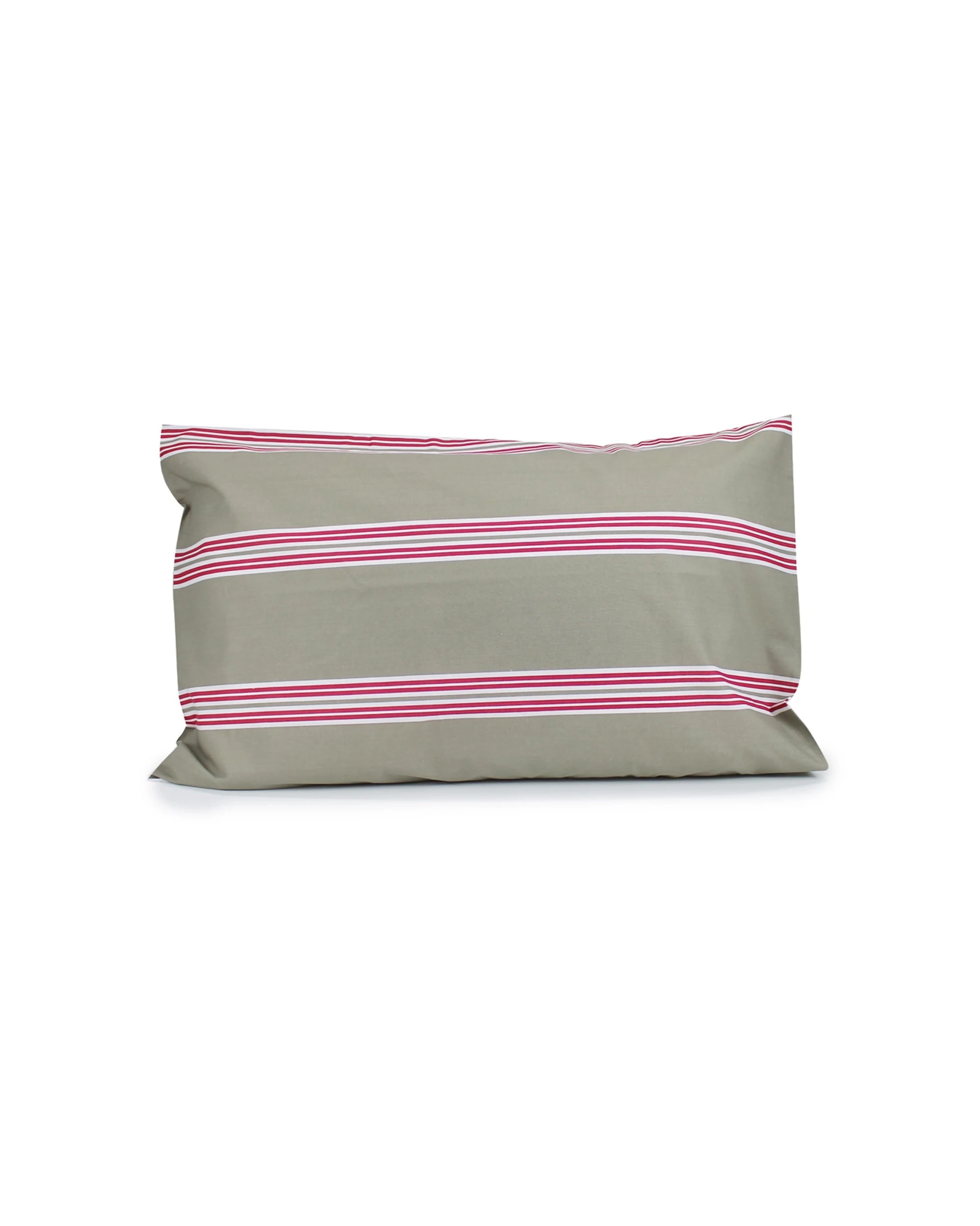 1 Jason Commercial Hudson Stripe Pillow Case Almond Stripe 48x73cm - Multi, 1 of 1