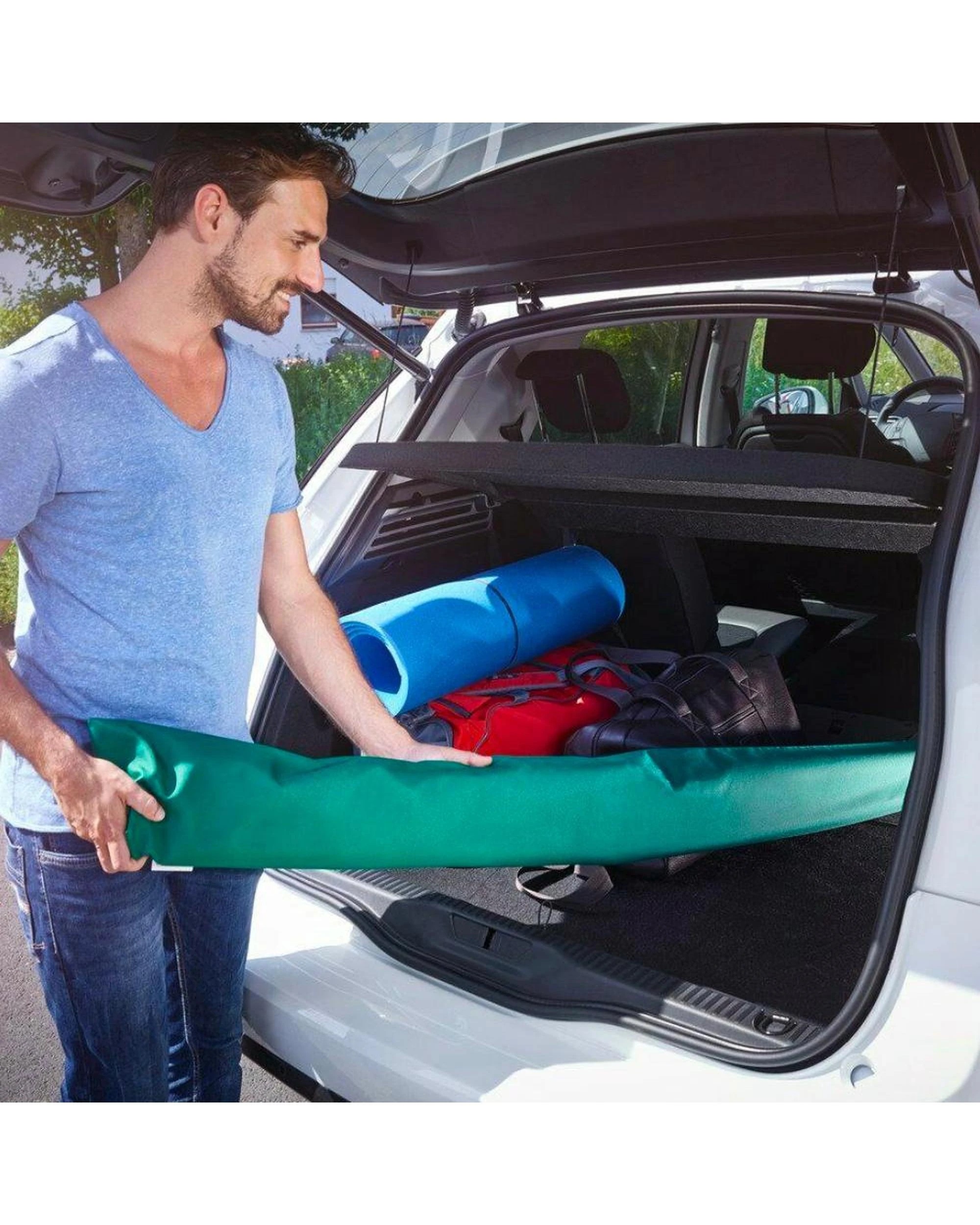 9 Leifheit Lino Pop Up Standing Rotary Laundry Dryer Rack Indoor/outdoor 14m - White, 9 of 10