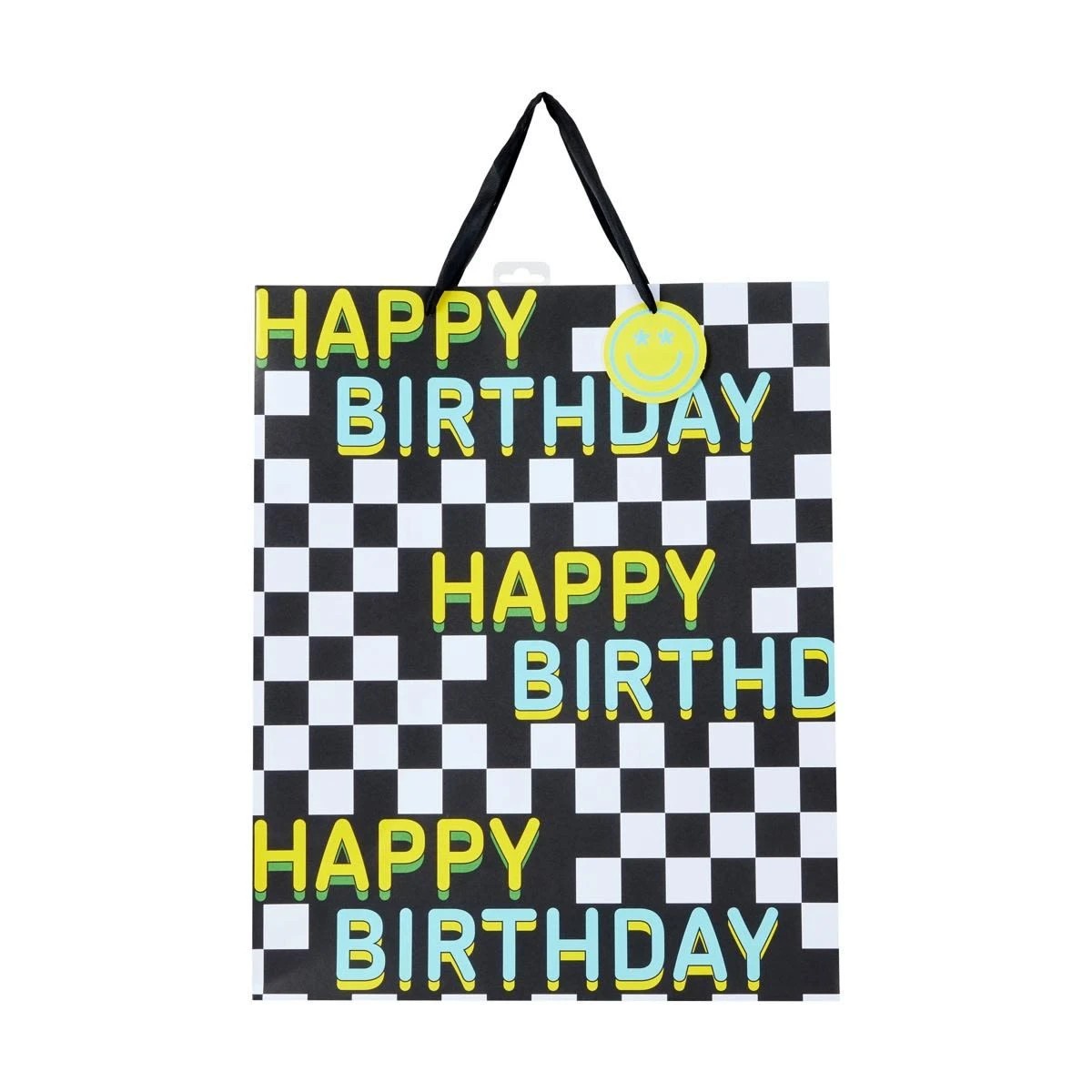 2 Racer Happy Birthday Jumbo Gift Bag, 2 of 5