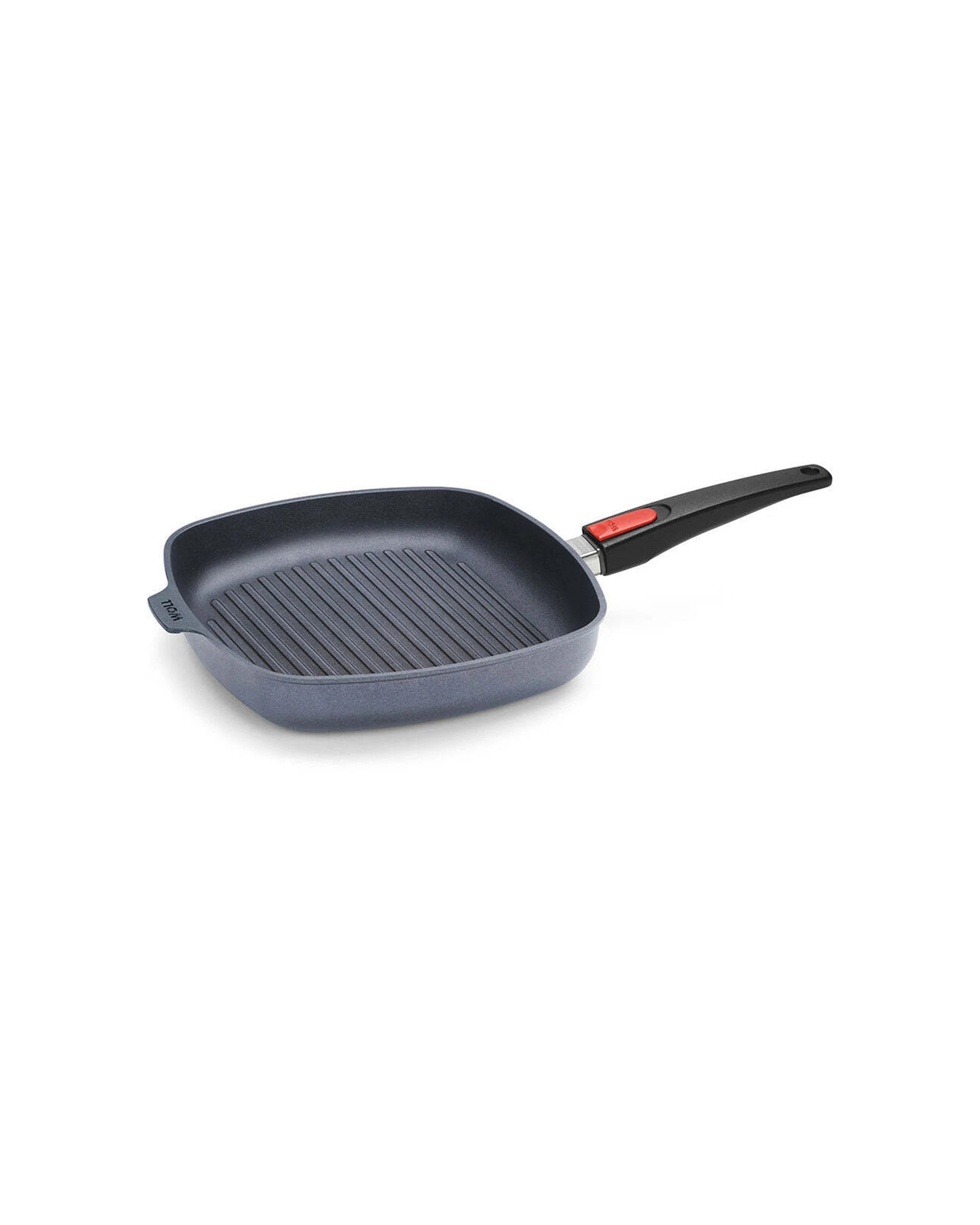 1 Woll Diamond Lite 28cm Detachable Handle Induction Square Non-stick Grill Pan - Black, 1 of 3
