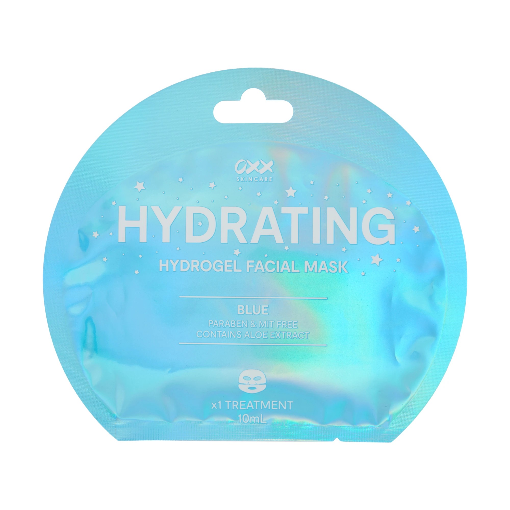 1 OXX Skincare Hydrating Hydrogel Facial Mask 10ml - Aloe Extract, 1 of 2