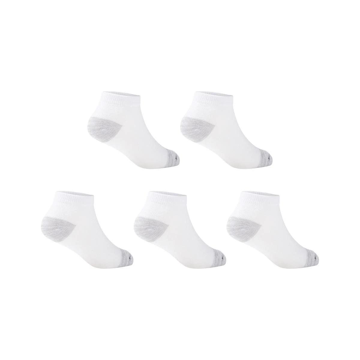 2 5 Pack Low Cut Socks White, 2 of 2