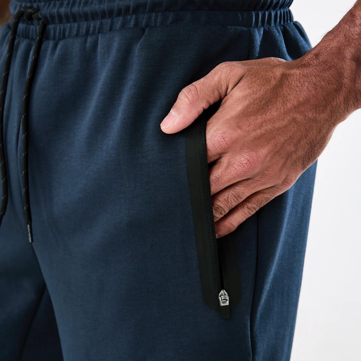 4 Active Mens Sports Shorts SHADE NAVY, 4 of 6