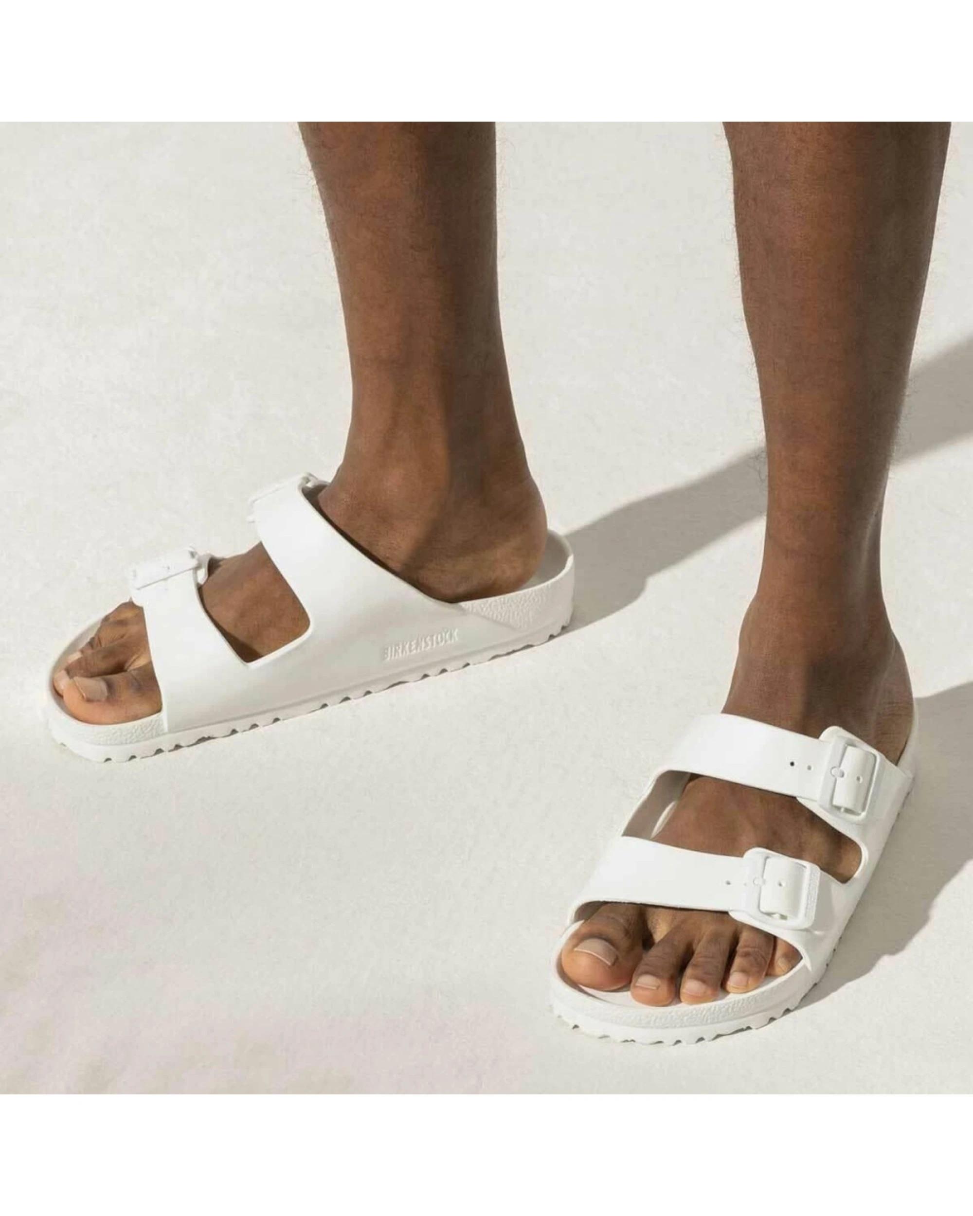 6 Birkenstock Arizona EVA Sandals Regular Width WHITE, 6 of 6