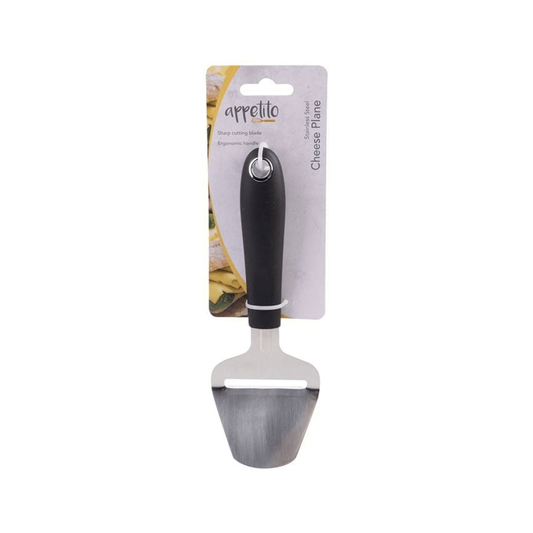 1 Appetito Stainless Steel Cheese Plane Cutter-slicer Precision Kitchen Utensil
 - Silver, 1 of 4