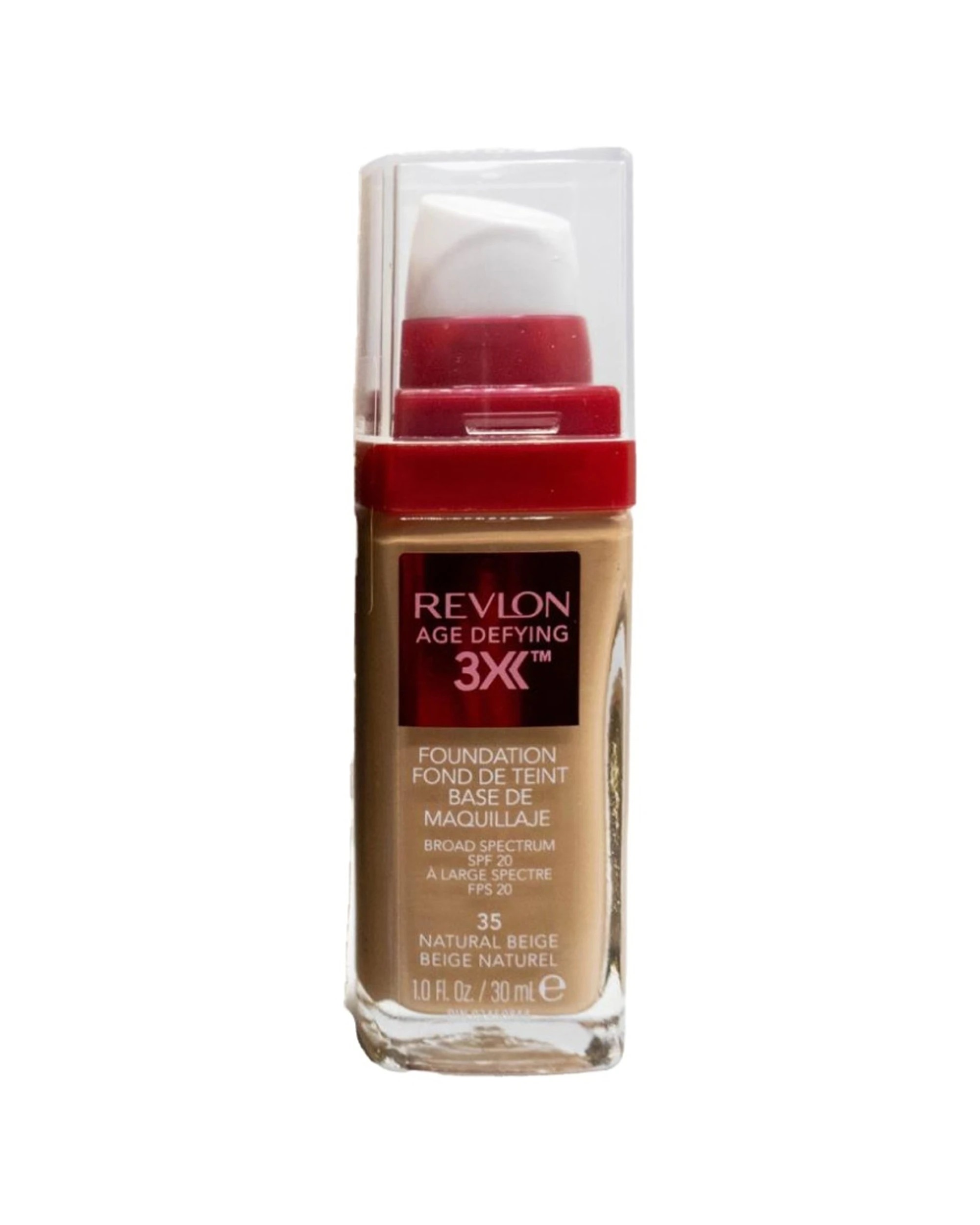 2 Revlon Age Defying SPF20 Foundation 2PK 30ml Hydrating Daily Wear 35 - Multi, 2 of 4