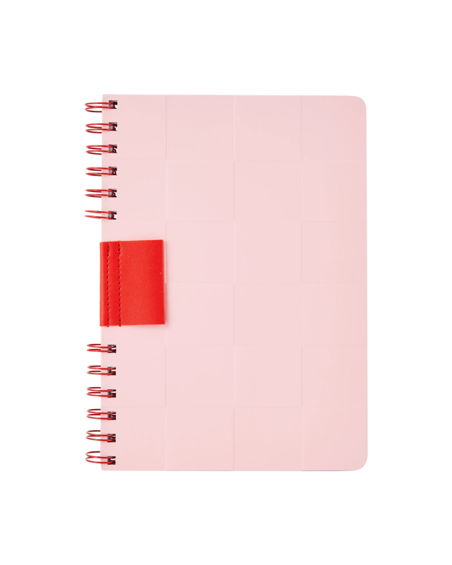 A5 Notebook Pink Deboss 80gsm 120 P