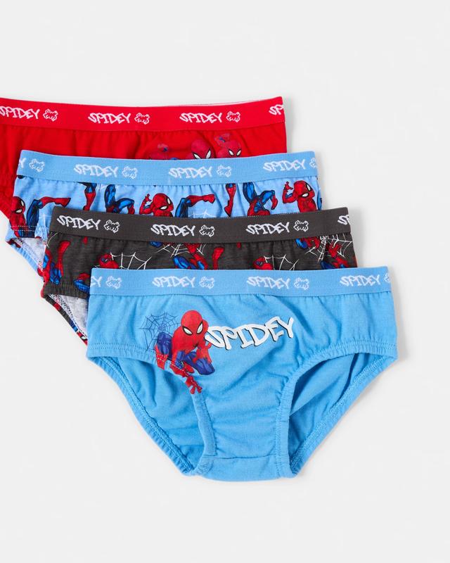 4 Pack Marvel Spider-Man License Br