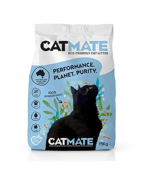 Catmate Odour Control Cat Biodegradable Litter 15kg