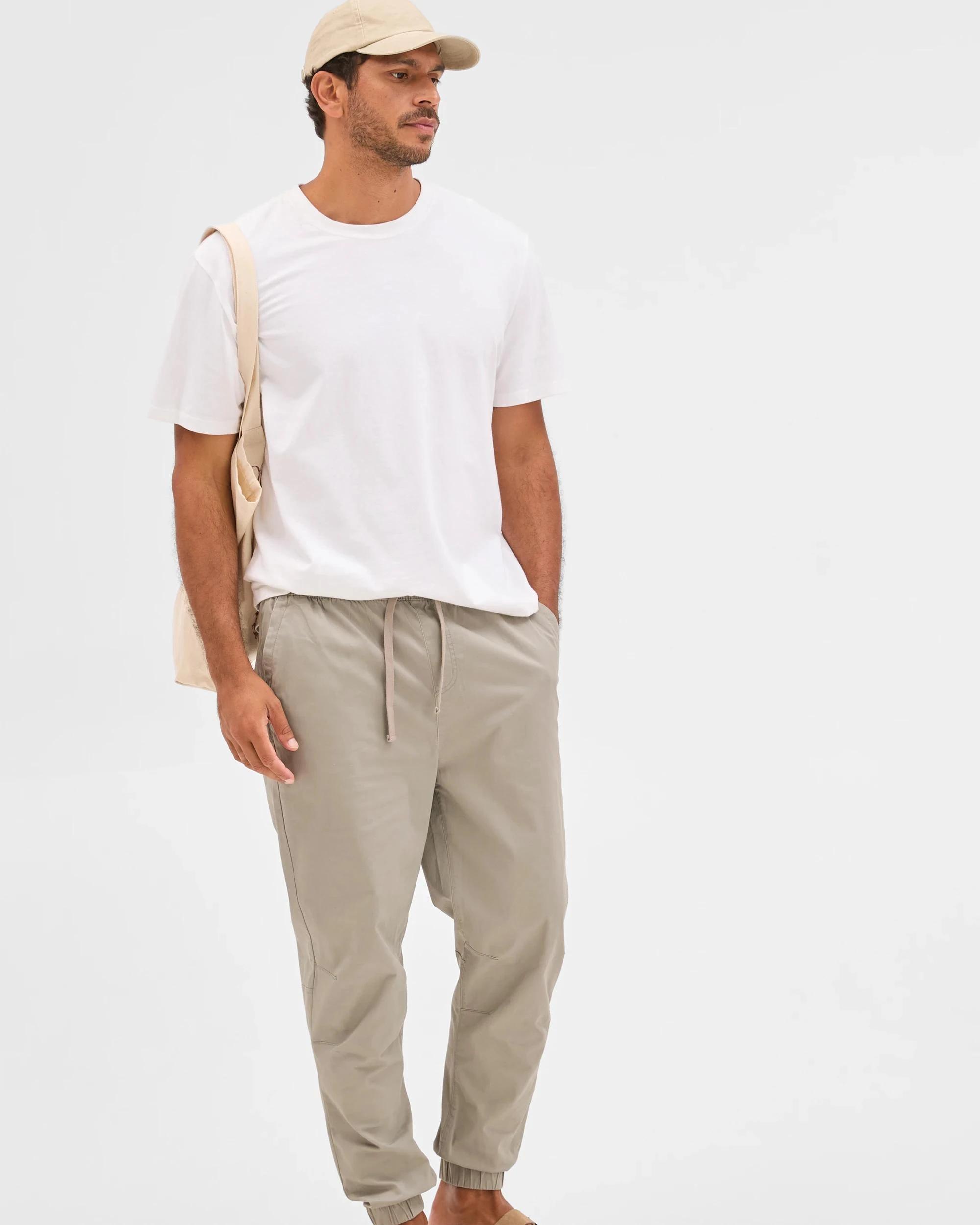 2 Target Man Australian Cotton Woven Jogger Pants ELEPHANT, 2 of 7