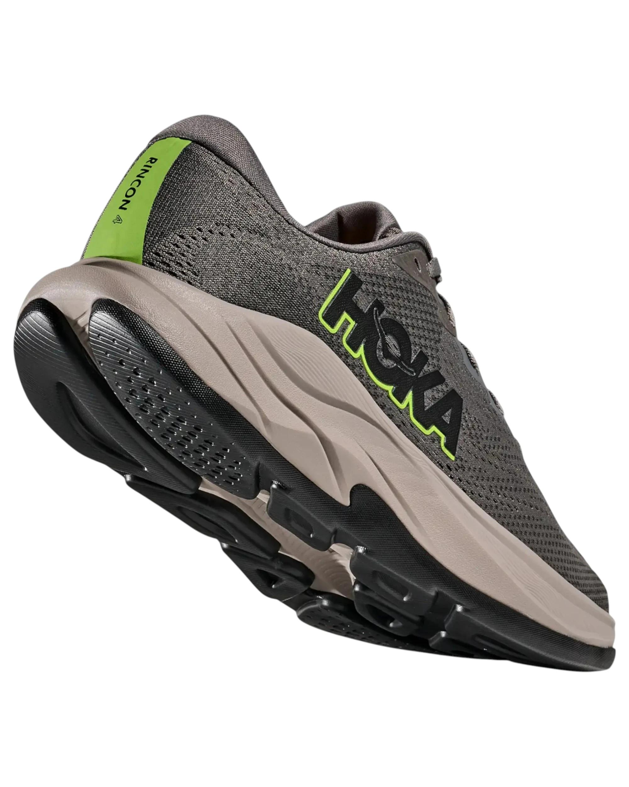 4 Hoka Mens Rincon 4 Athletic Running Shoes GRAPHITE, 4 of 8