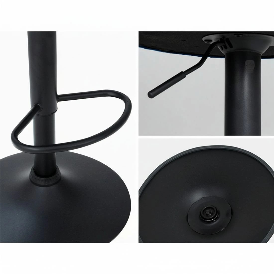 5 Artiss 2x Bar Stools Gas Lift - Blue, 5 of 5