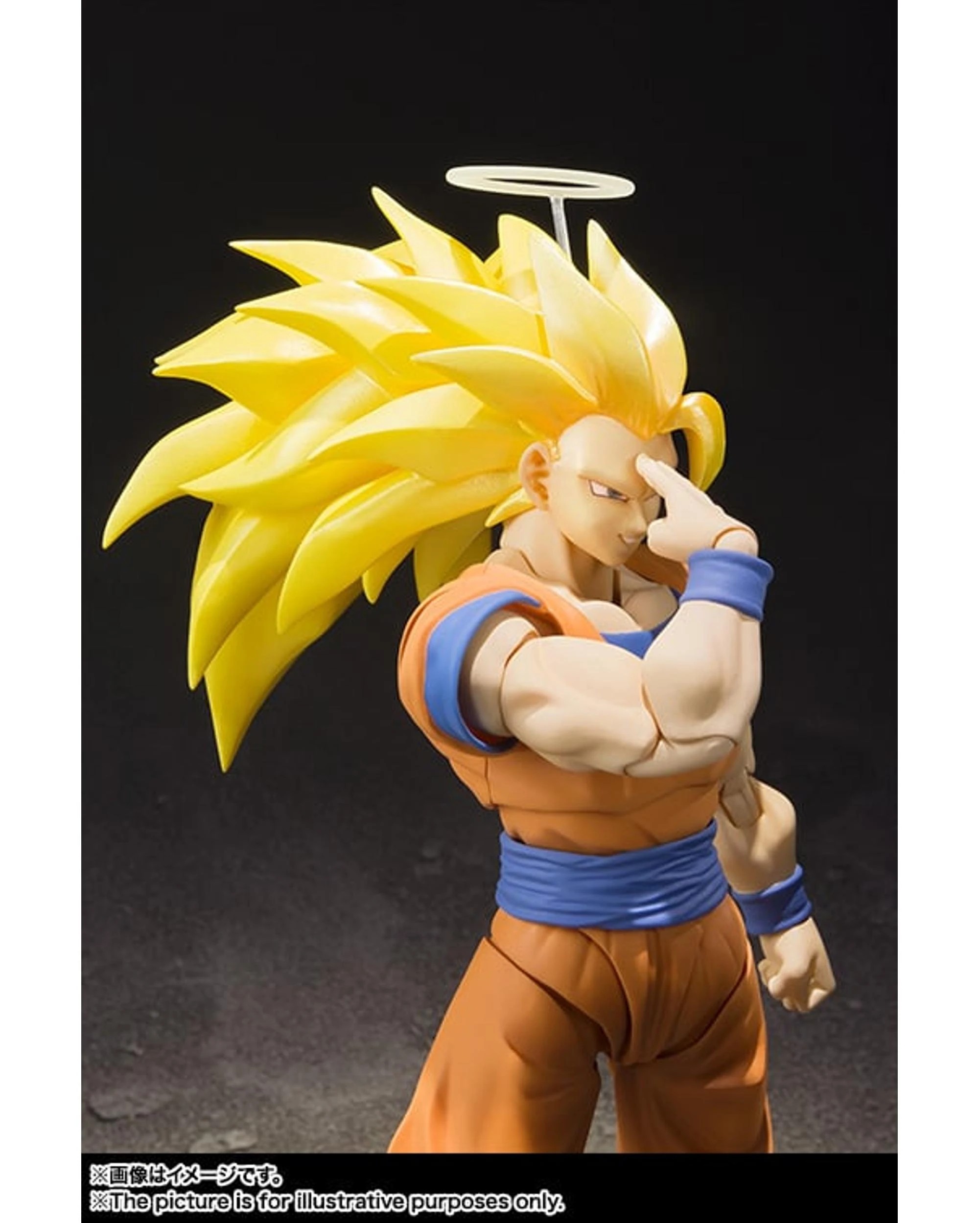 5 S.H. Figuarts Dragon Ball Z Super Saiyan 3 Son Goku Figure, 5 of 5