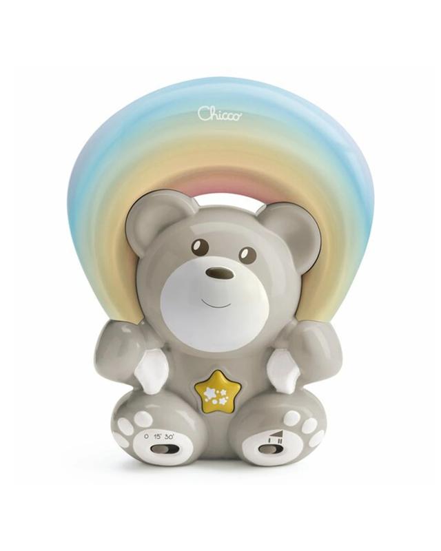 Chicco Rainbow Bear Musical Night Light Projector Lamp Baby 0 Months Plus - 
