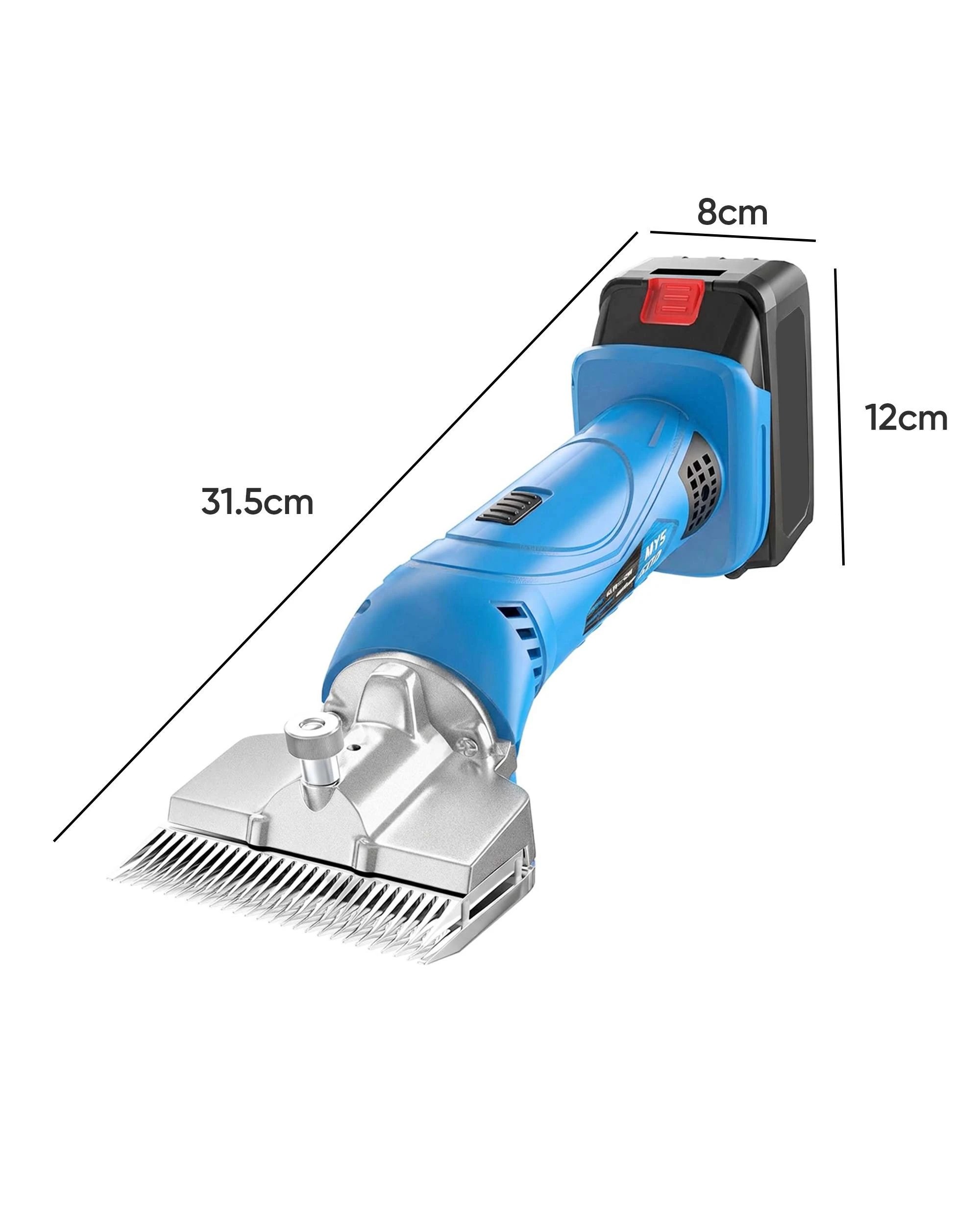 8 Advwin Cordless Horse Clippers 6 Speeds Sheep Horse Shears, 8 of 8