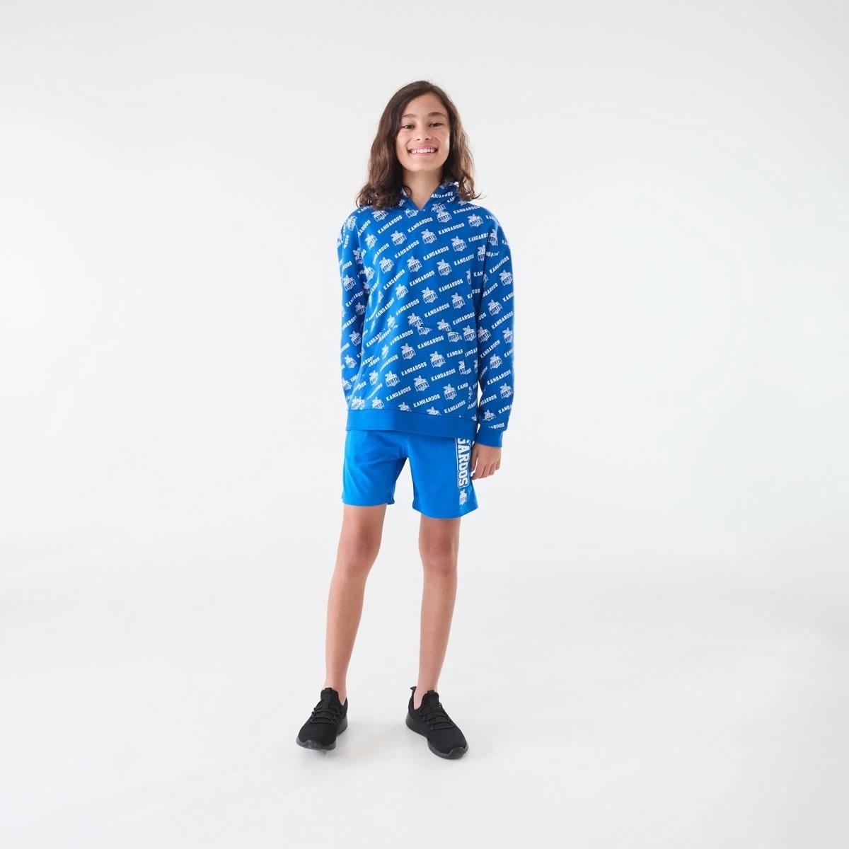 9 Official AFL Kids All Over Print Hoodie Kangaroos, 9 of 10