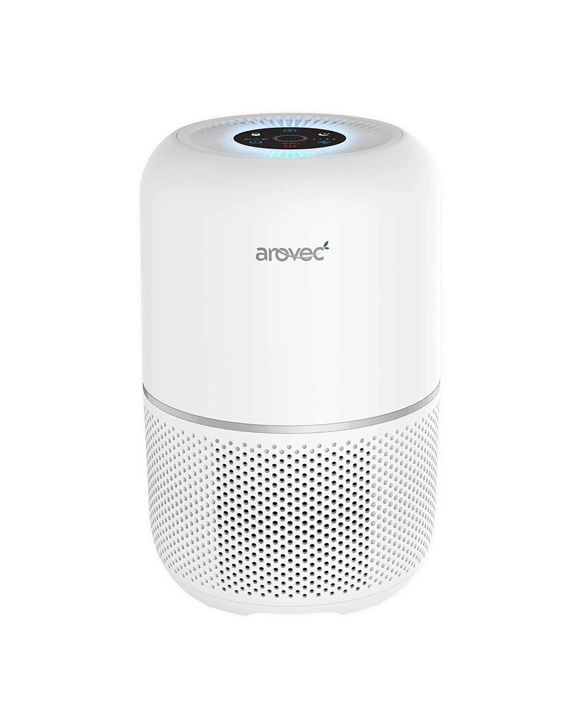 Arovec Air Purifier Smart H13 True HEPA Filter White