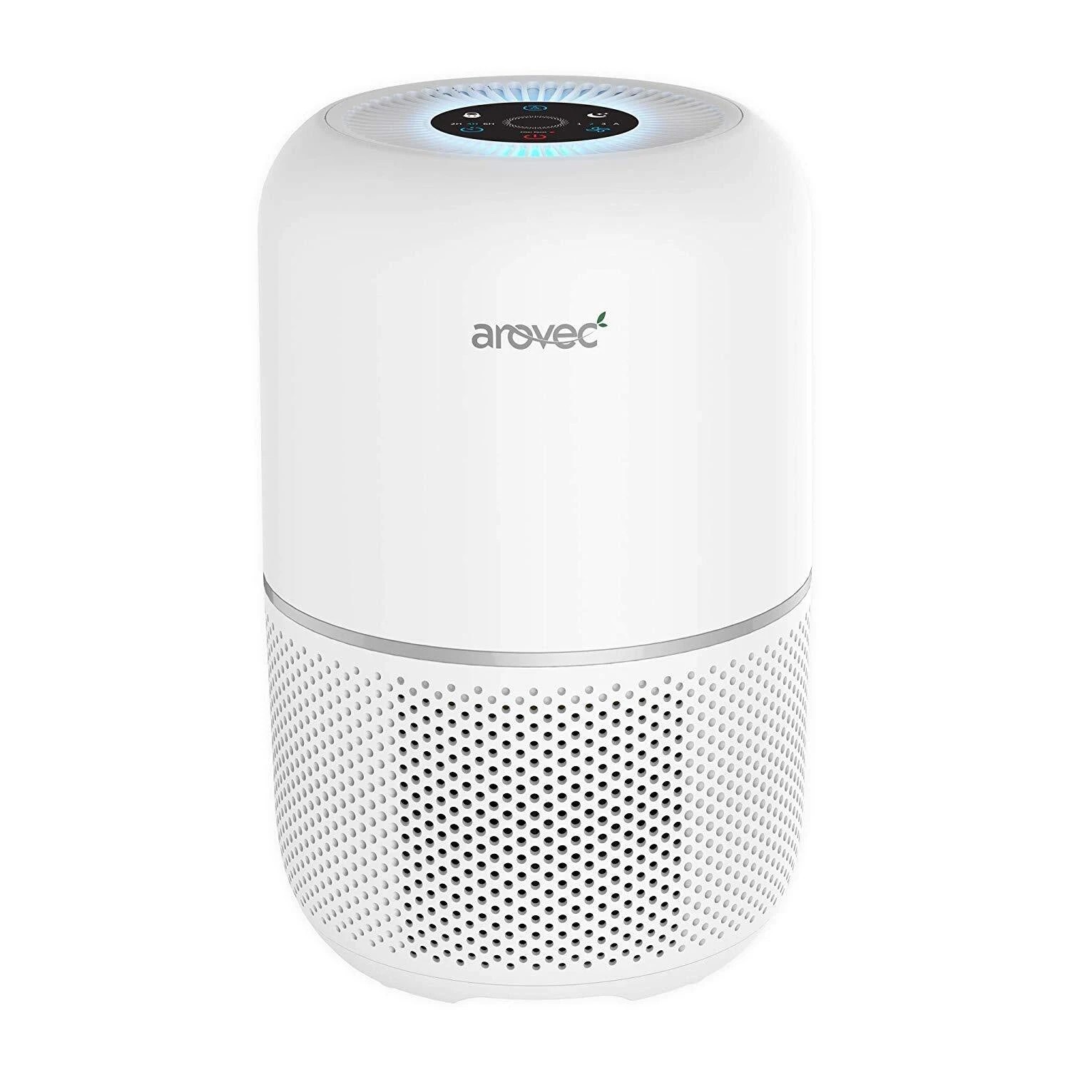 1 Arovec Air Purifier Smart H13 True HEPA Filter White, 1 of 1