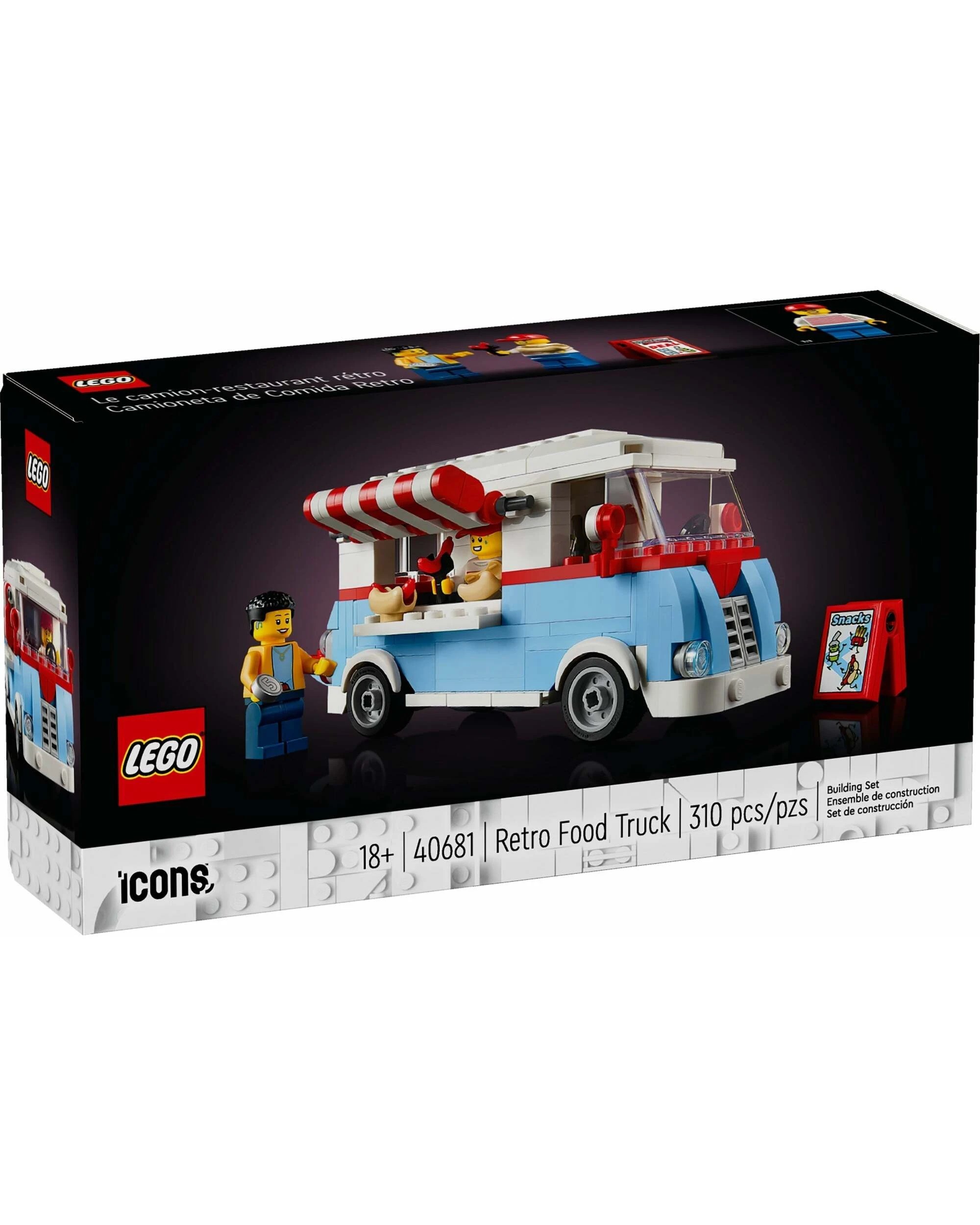 1 LEGO Icons 40681 Retro Food Truck, 1 of 4