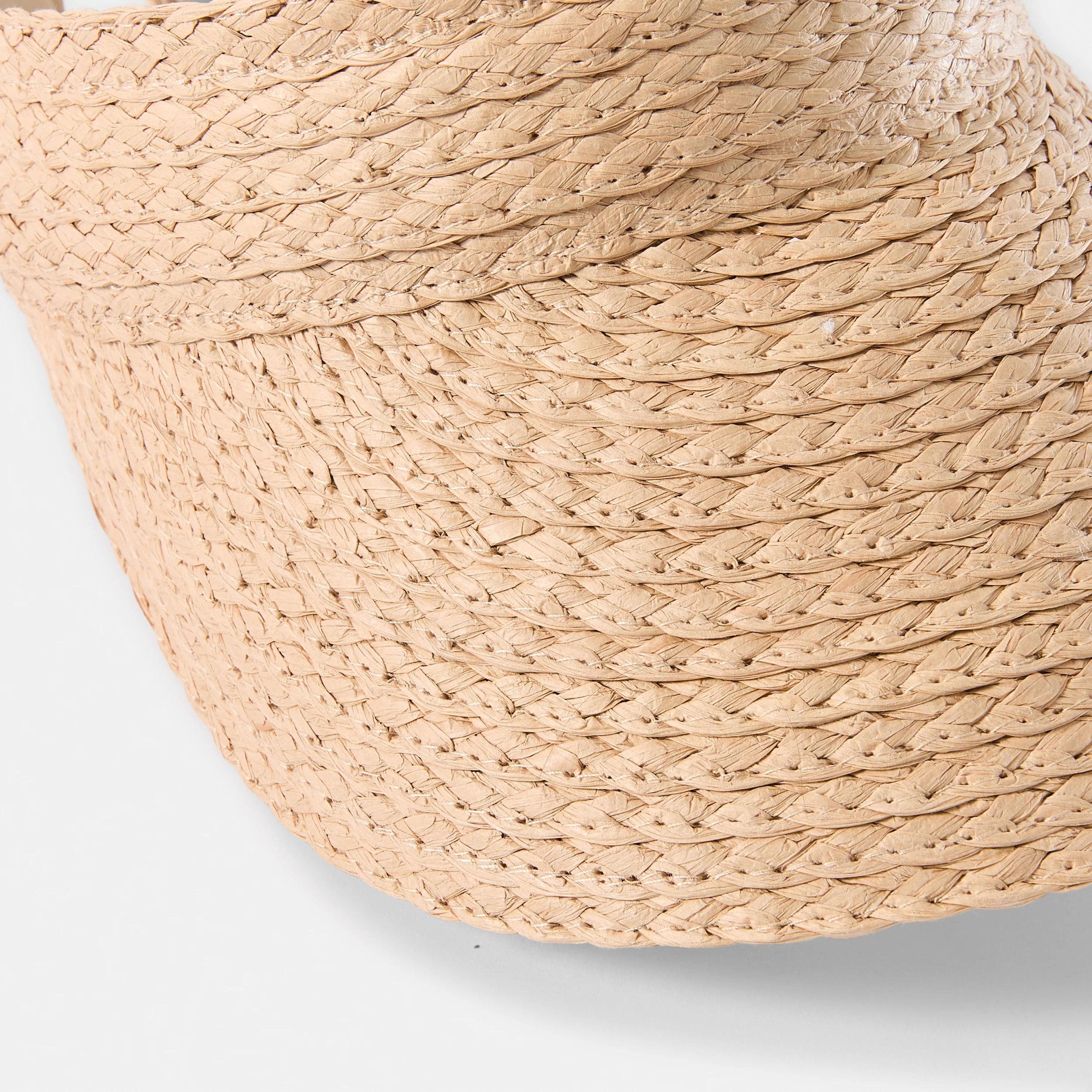 3 Braided Visor NATURAL, 3 of 3