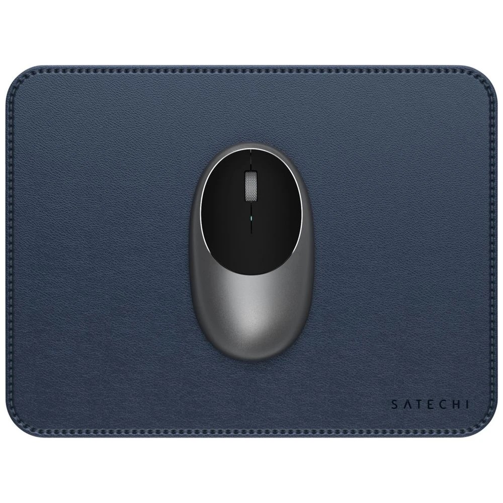 1 Satechi Vegan Leather Mouse Pad Navy, 1 of 5