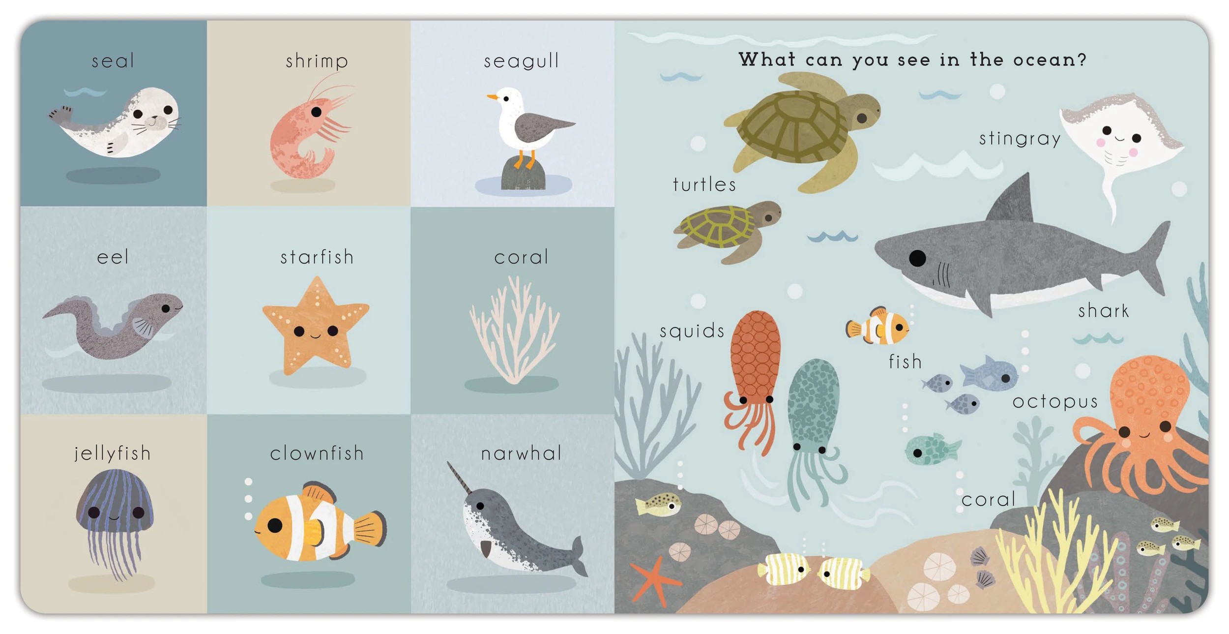 3 Baby Play: Ocean - Book, 3 of 3