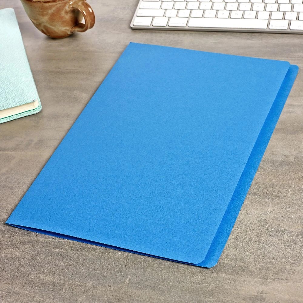 2 Avery Manila Folder Foolscap Blue 100 Pack, 2 of 2