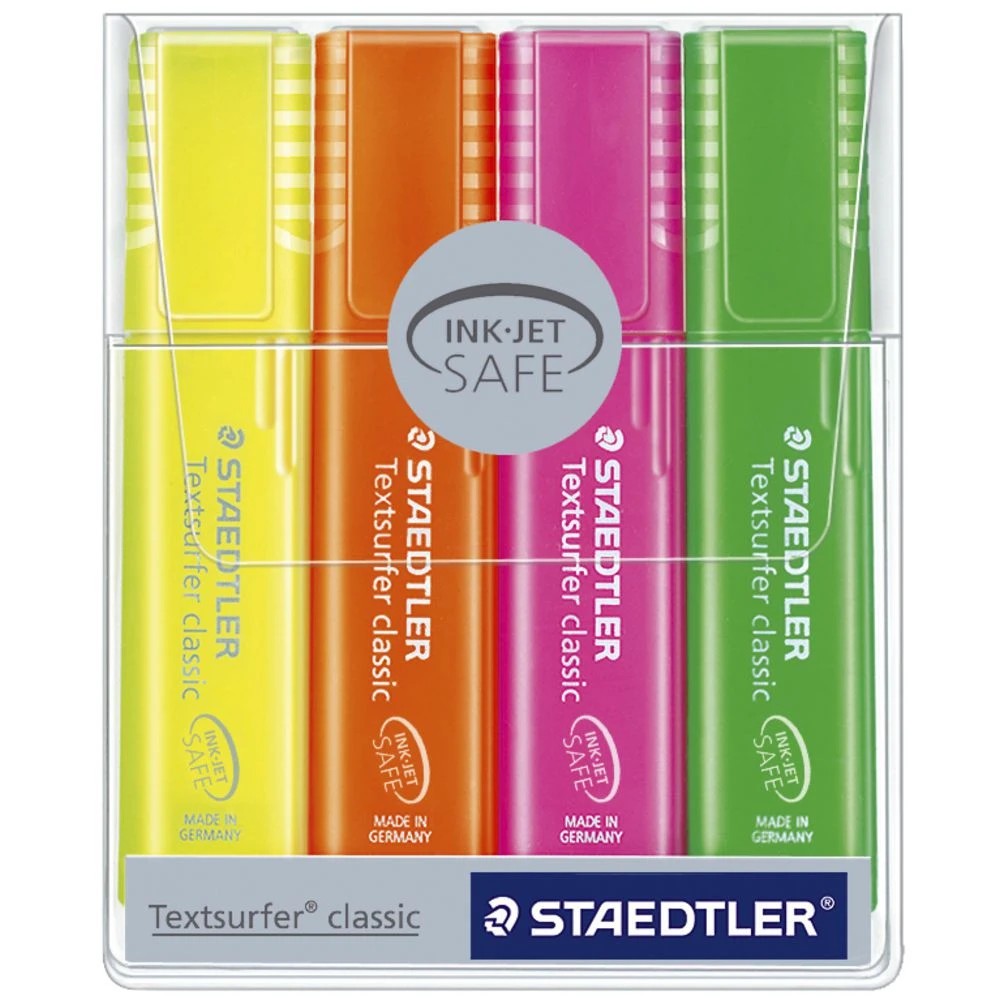 3 Staedtler Textsurfer Rainbow Highlighters Assorted 4 Pack, 3 of 6