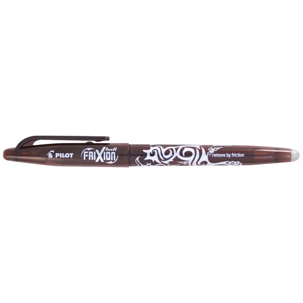 1 PILOT Frixion Ball Erasable Gel Pen 0.7mm Brown, 1 of 2