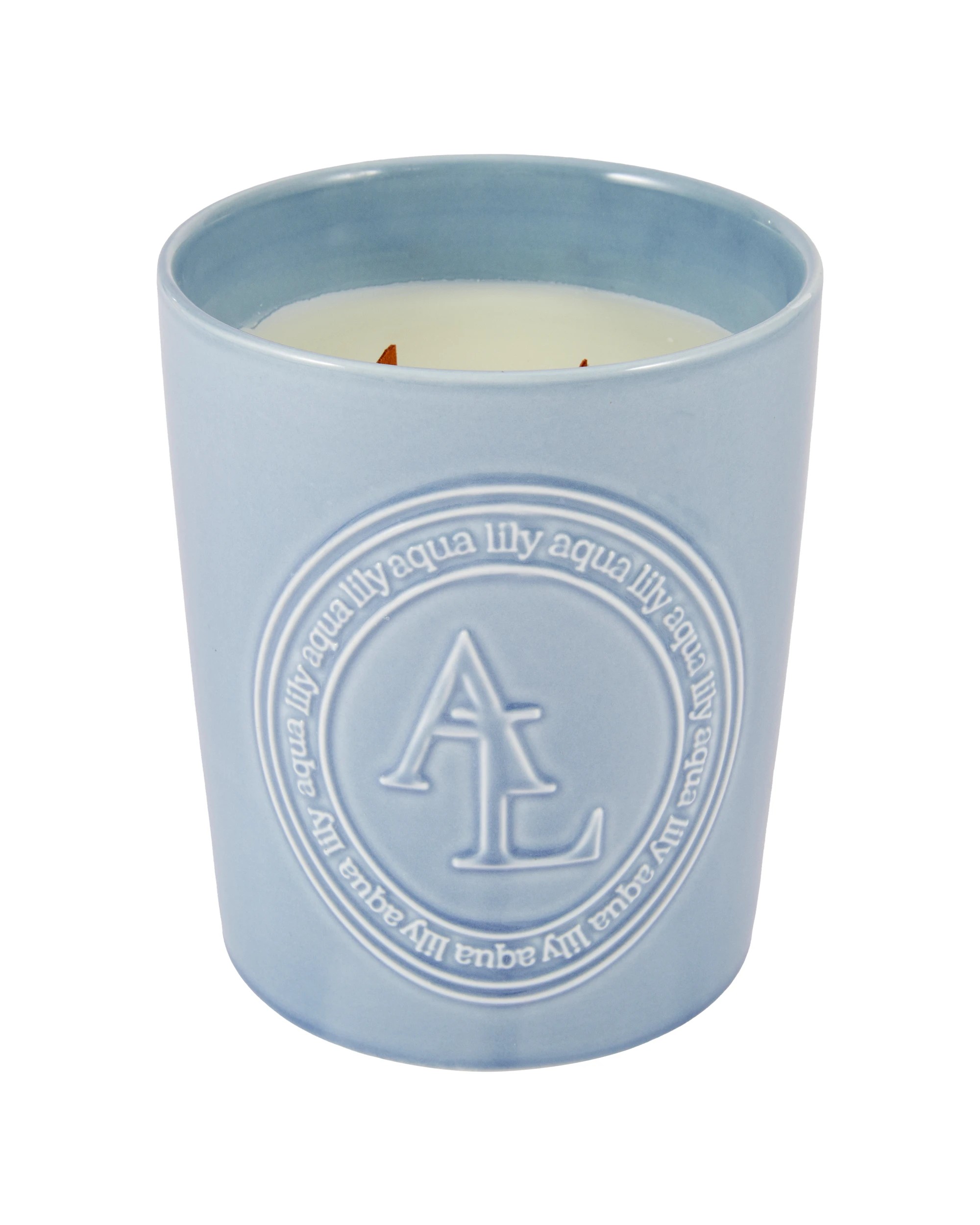 2 XL Aqua Lily Soy Candle, 2 of 5