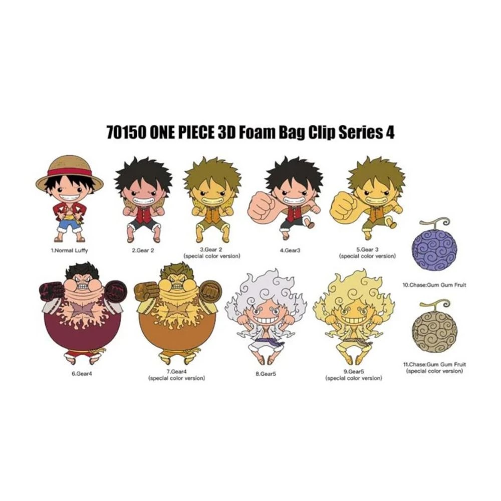 4 PVC Bag Clip Blind Bag One Piece Series 4, 4 of 4