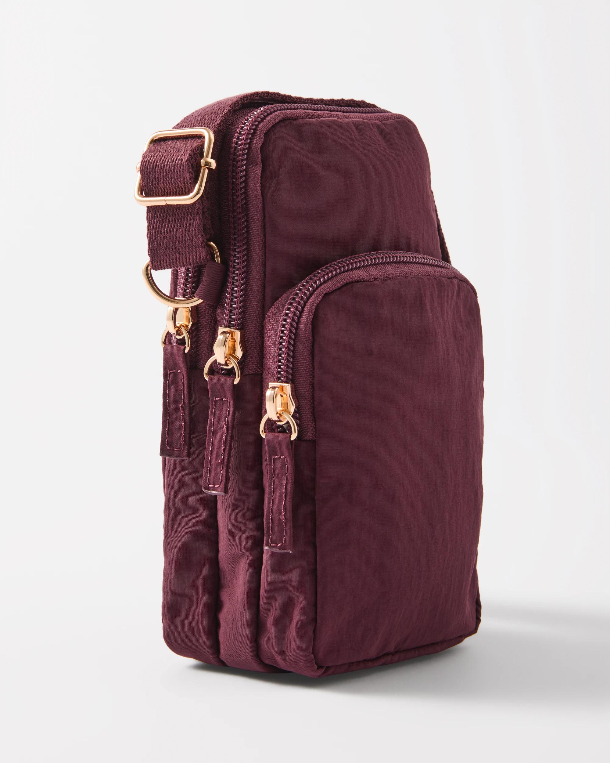 4 Urban Phone Bag Red Plum, 4 of 6